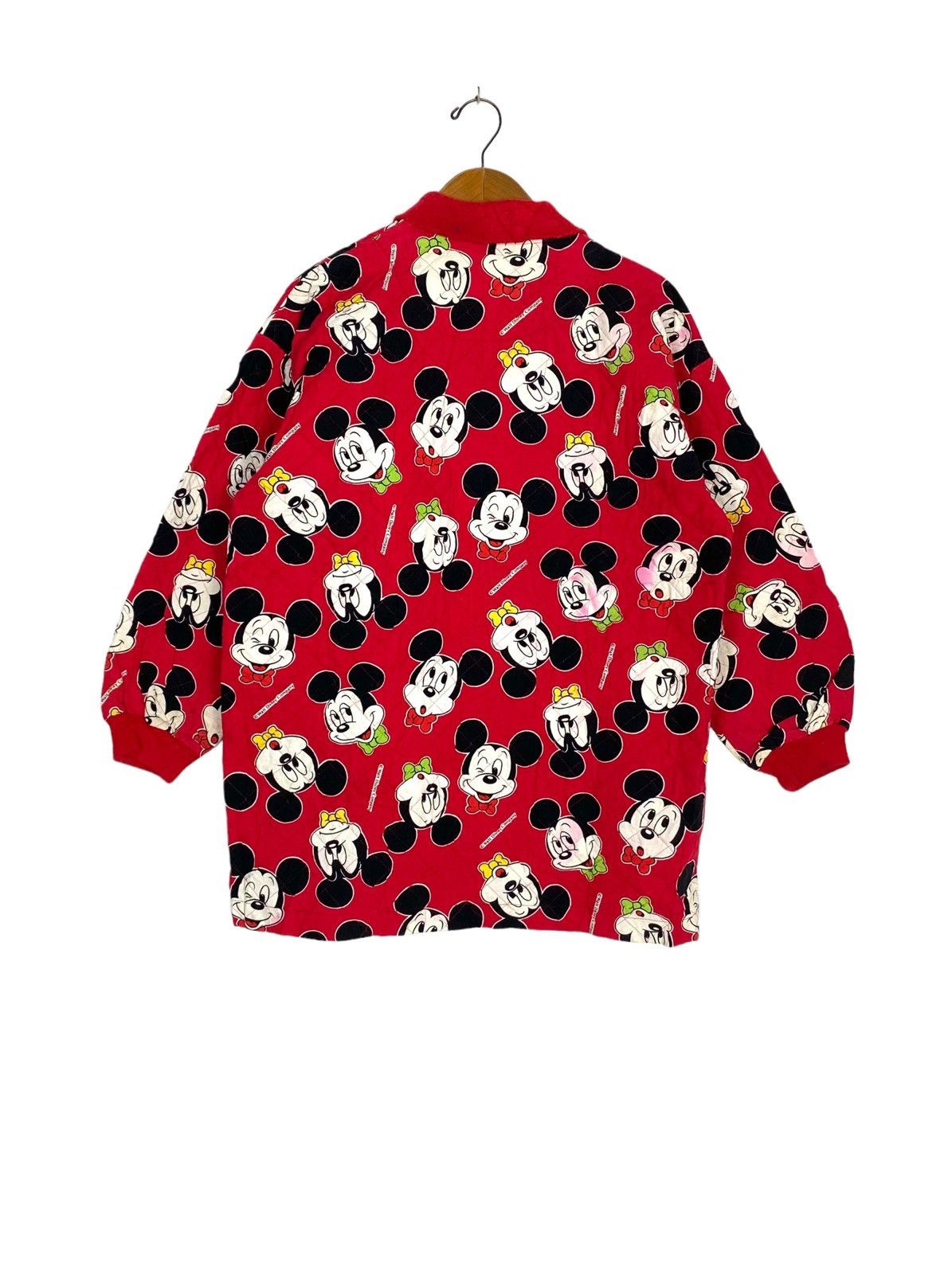 Disney Rare‼️ Vintage Mickey Mouse Kimono Button Up Full Print Size US M / EU 48-50 / 2 - 3 Thumbnail