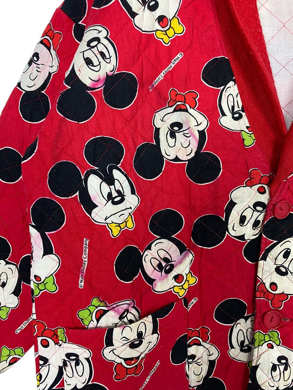 Disney Rare‼️ Vintage Mickey Mouse Kimono Button Up Full Print Size US M / EU 48-50 / 2 - 6 Thumbnail