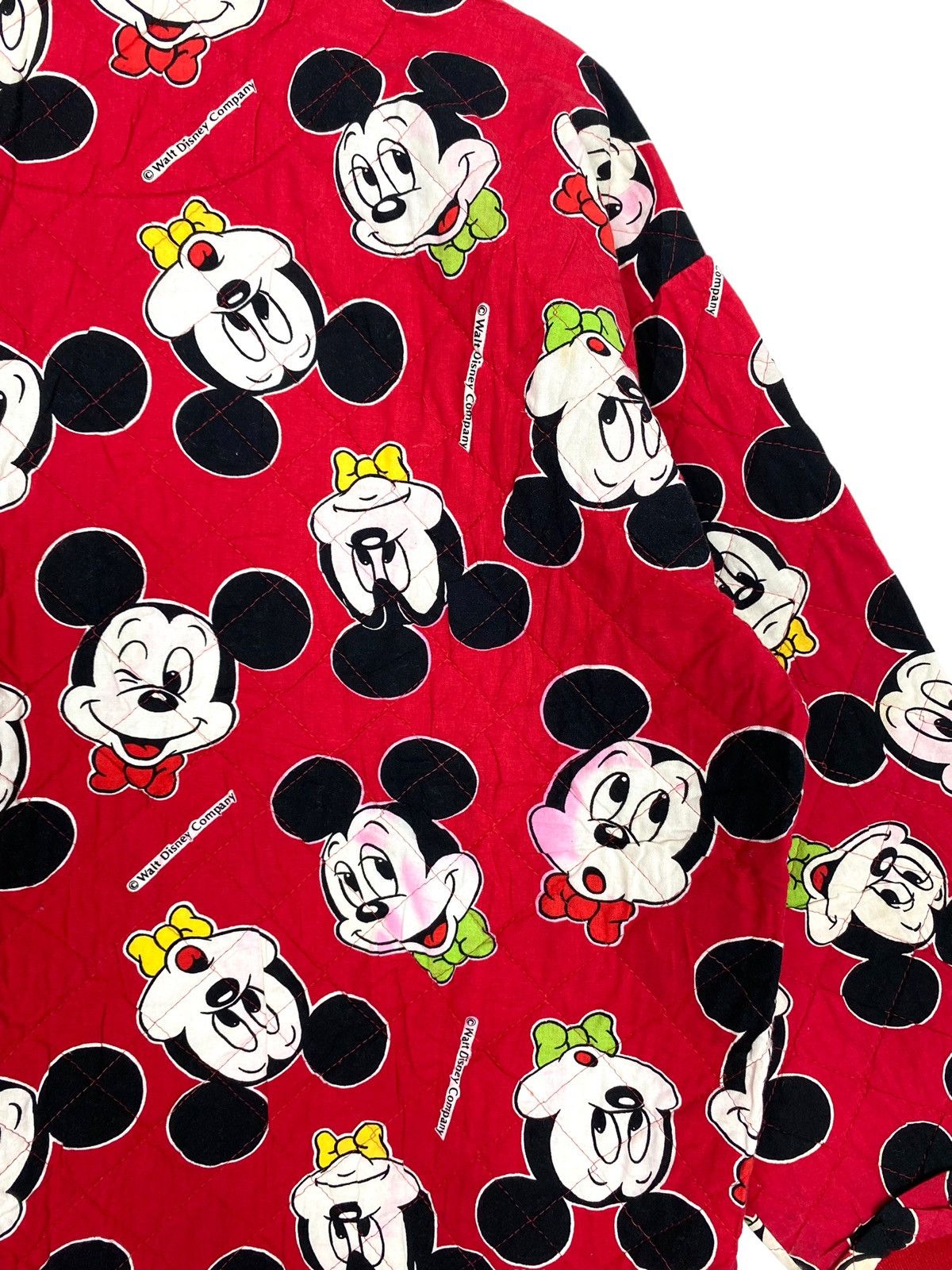 Disney Rare‼️ Vintage Mickey Mouse Kimono Button Up Full Print Size US M / EU 48-50 / 2 - 7 Thumbnail
