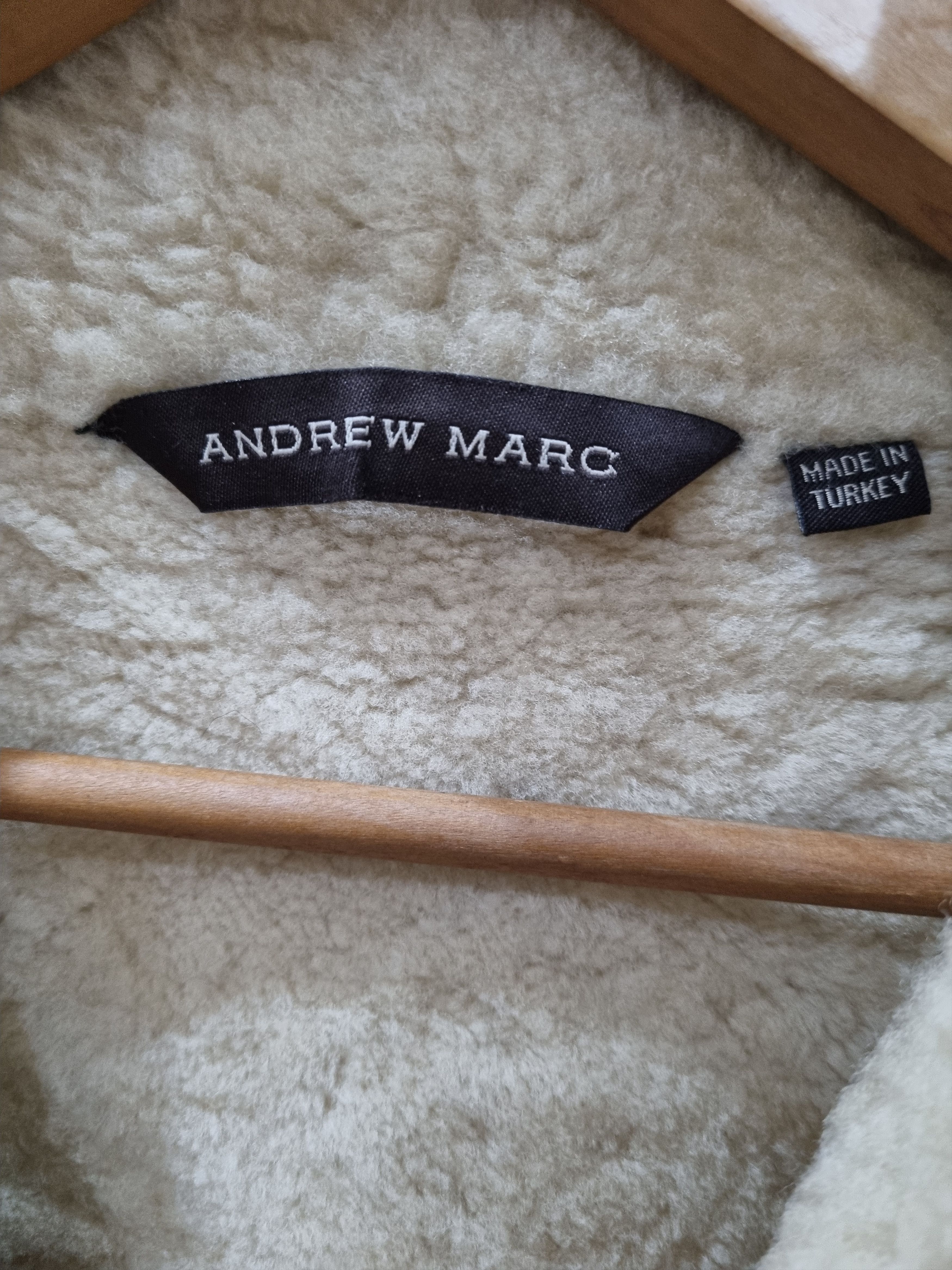Andrew Marc × Designer 🔥Best Price🔥Andrew Marc Shearling Jacket Leather Size US XL / EU 56 / 4 - 5 Thumbnail