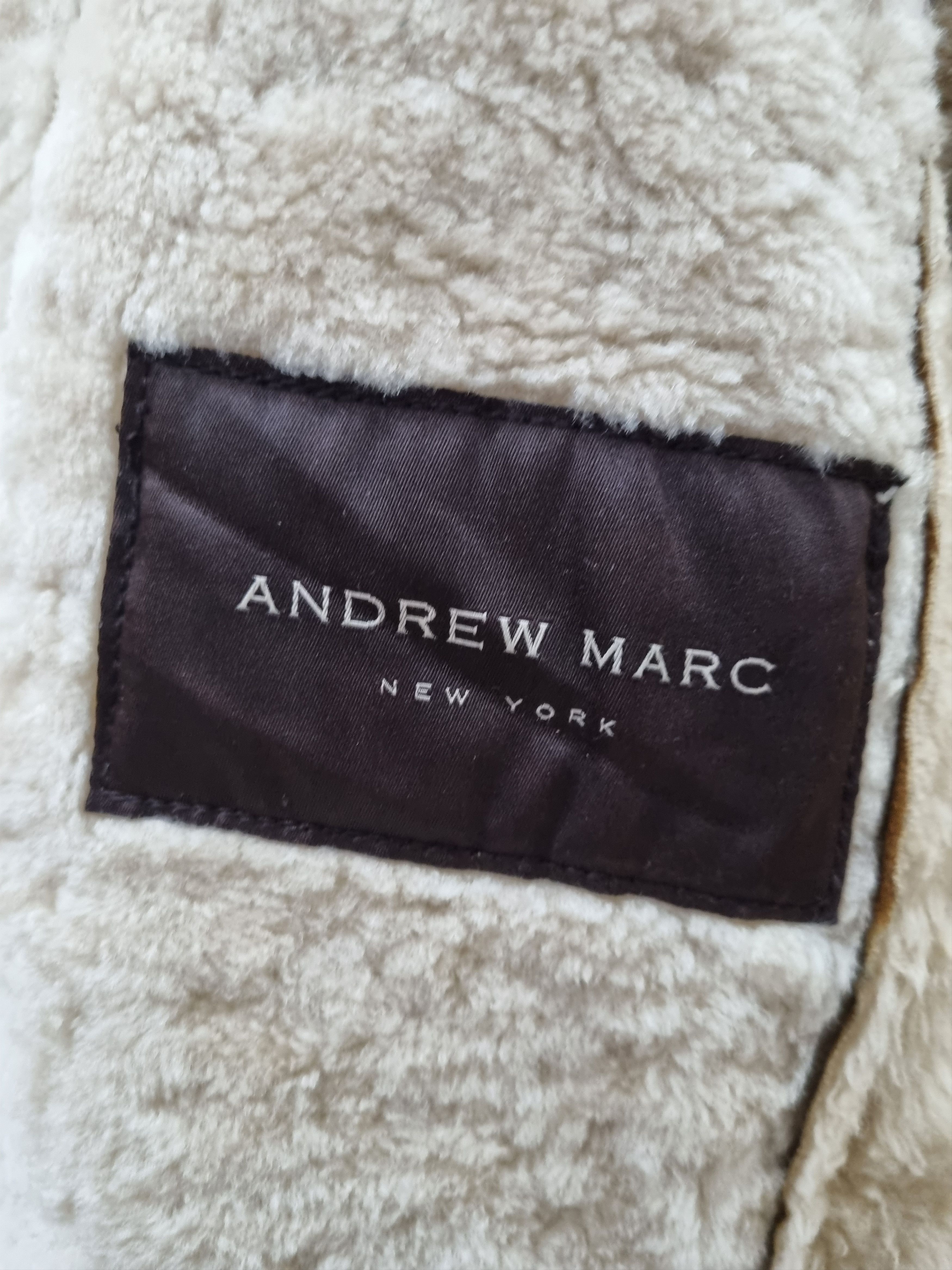 Andrew Marc × Designer 🔥Best Price🔥Andrew Marc Shearling Jacket Leather Size US XL / EU 56 / 4 - 6 Thumbnail