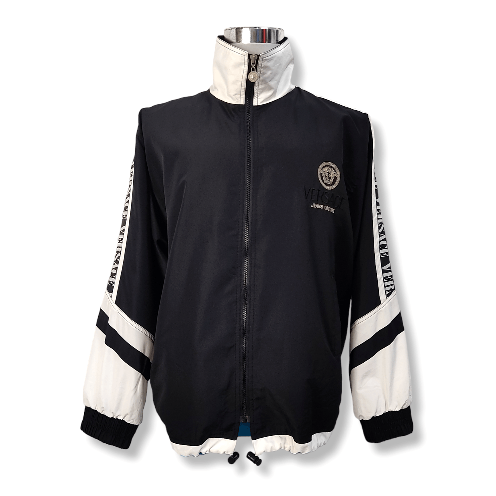 Versace VERSACE Jeans Couture Medusa Big Logo Zipper Jacket Size US L / EU 52-54 / 3 - 1 Thumbnail