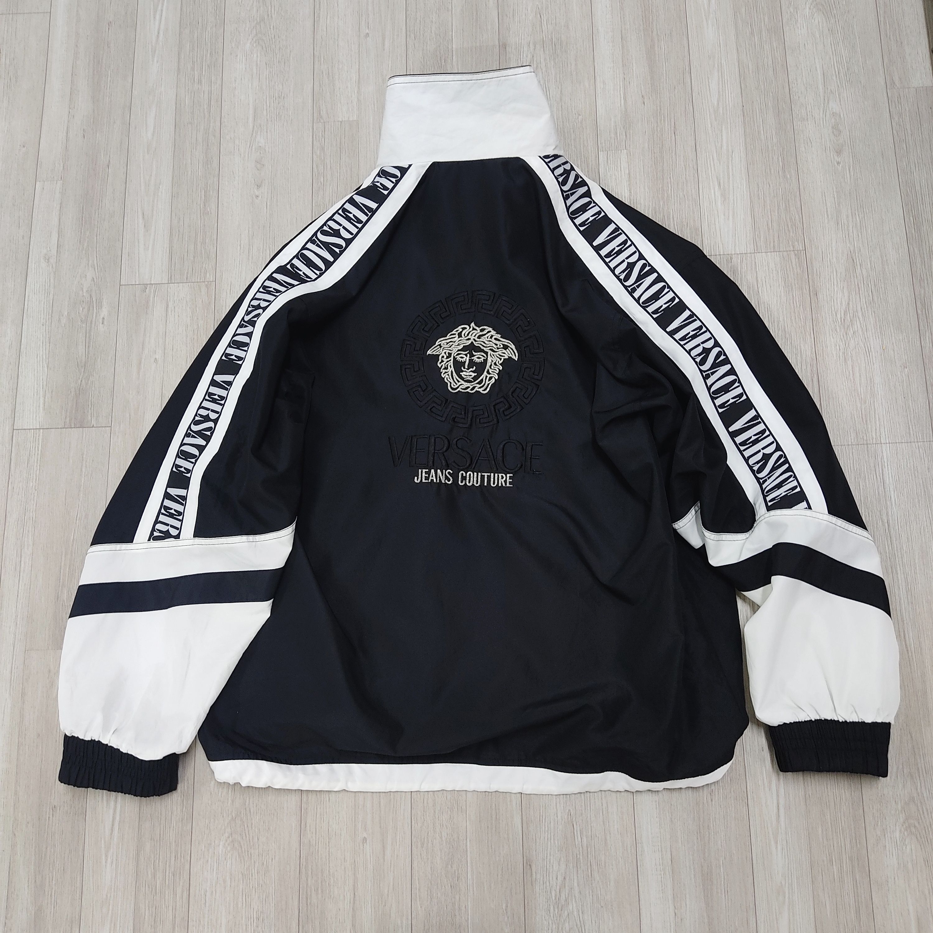 Versace VERSACE Jeans Couture Medusa Big Logo Zipper Jacket Size US L / EU 52-54 / 3 - 8 Thumbnail