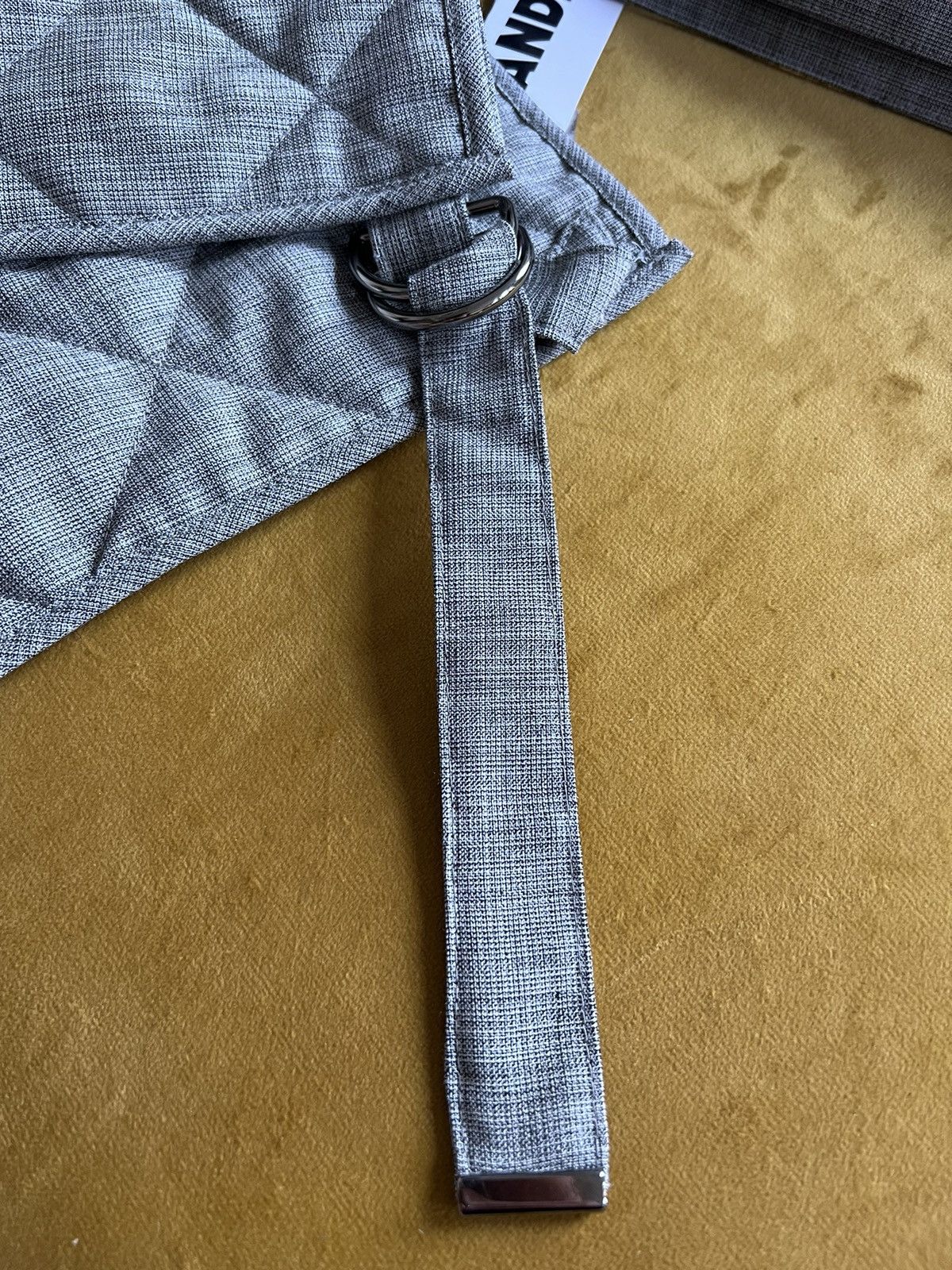 Jil Sander RRP€480 silk/mohair/wool detachable pockets, made in Italy Size ONE SIZE - 4 Thumbnail