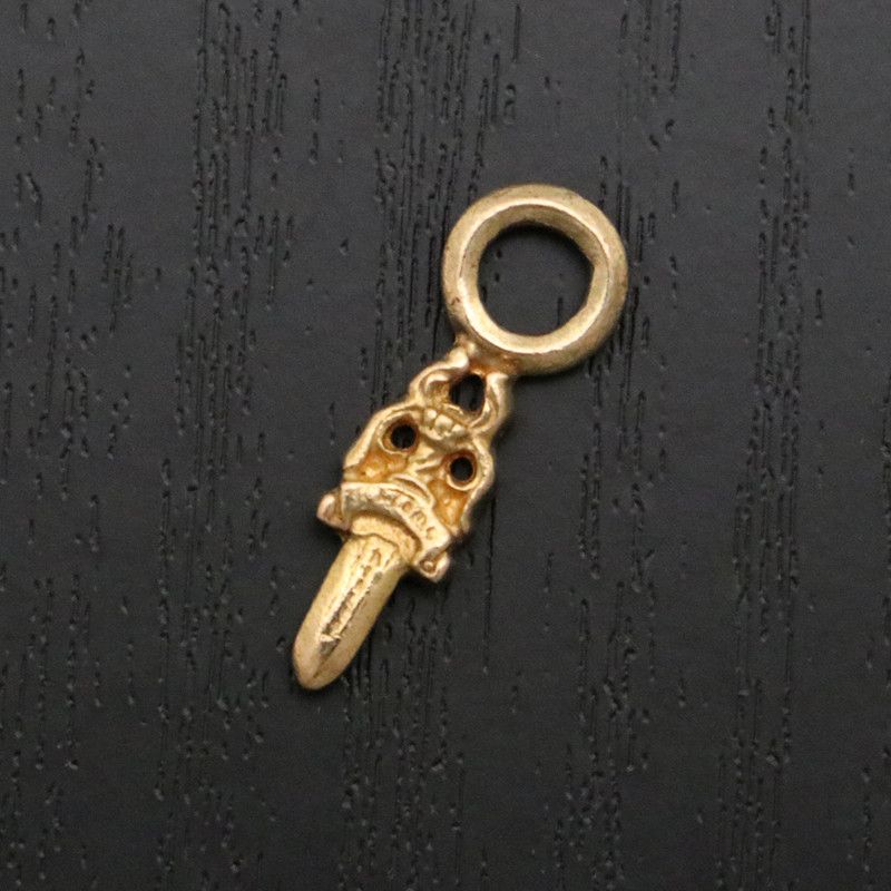 image of Chrome Hearts Dagger Charm in Silver, Men's