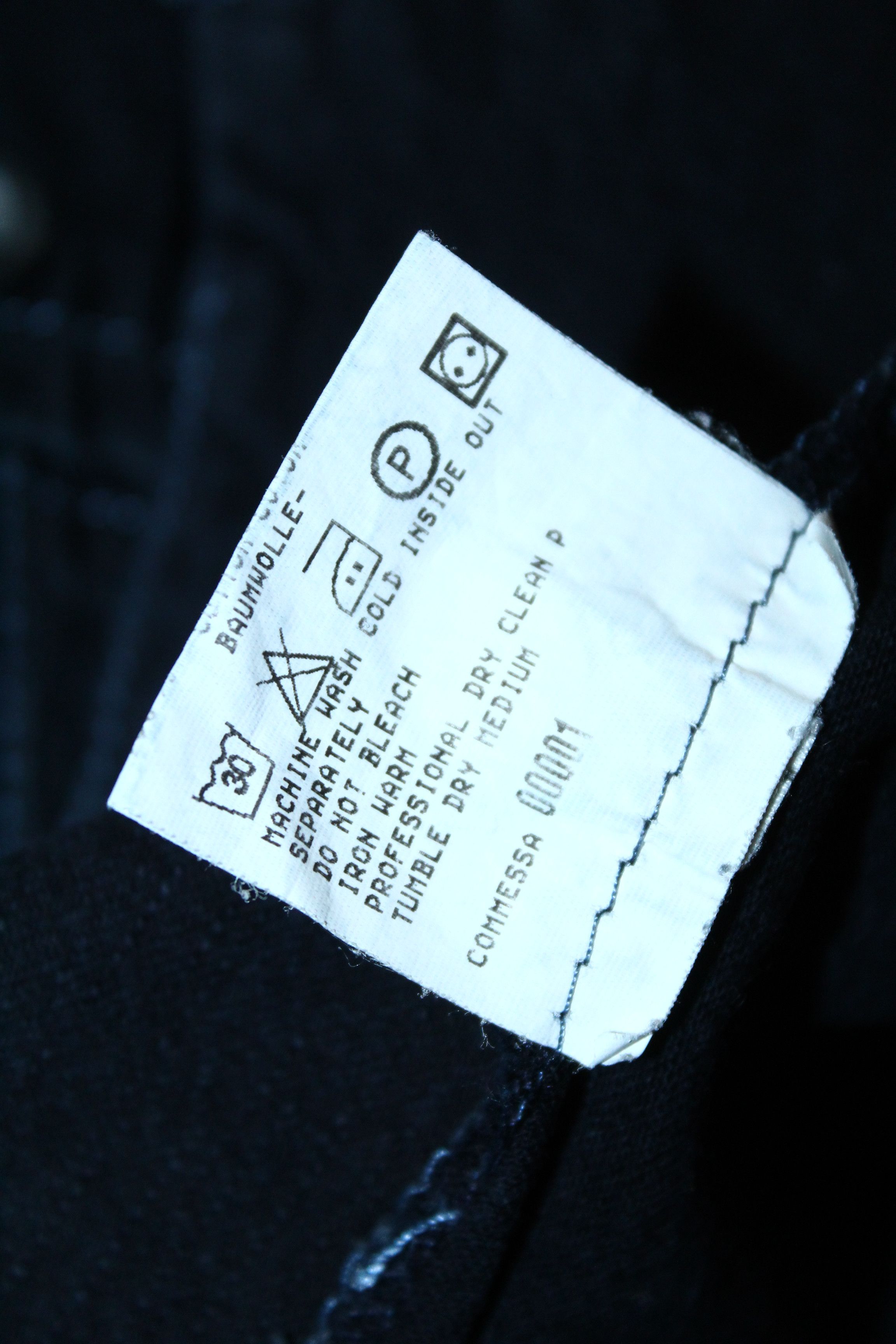 Marithe + Francois Girbaud Y2K 🔥 M+F.G. Deep Indigo Dyed Distressed Denim Cargo Skirt Size 28" / US 6 / IT 42 - 12 Thumbnail