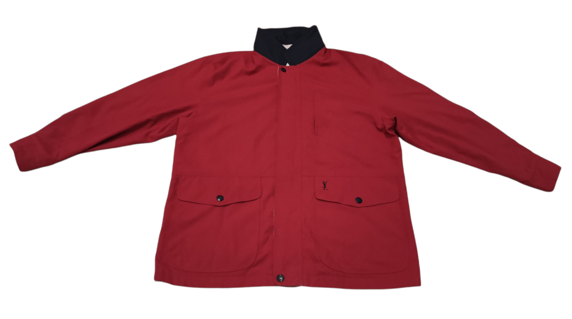 Vintage YSL Pour Homme Reversible Zipper Jacket