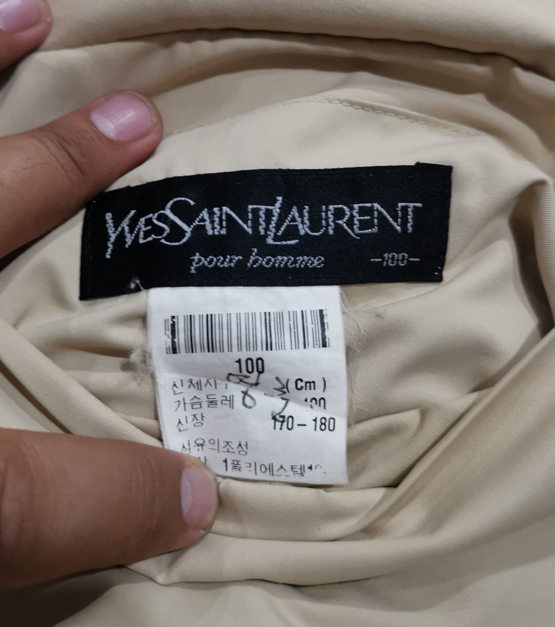 Vintage × Yves Saint Laurent Vintage YSL Pour Homme Reversible Zipper Jacket Size US L / EU 52-54 / 3 - 10 Thumbnail