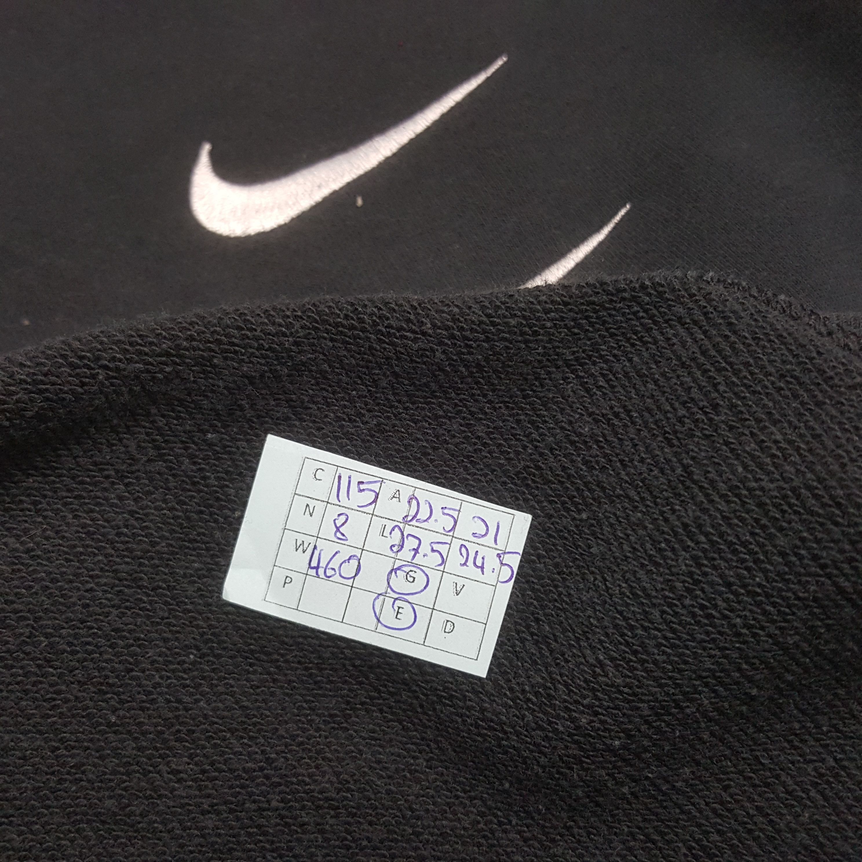 Nike × Vintage Vintage Nike Swoosh Embroidery Logo Sweatshirt Size US M / EU 48-50 / 2 - 12 Thumbnail