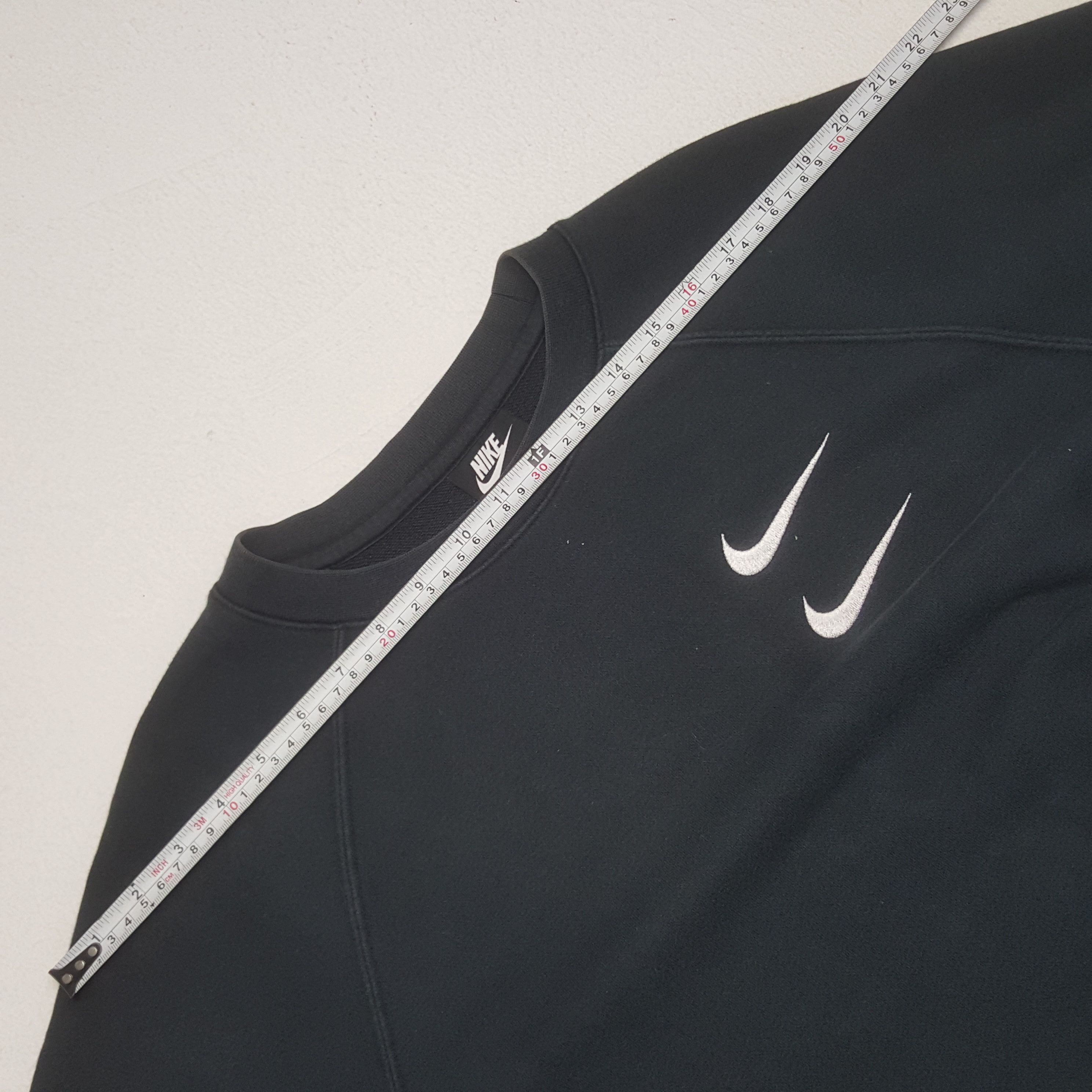 Nike × Vintage Vintage Nike Swoosh Embroidery Logo Sweatshirt Size US M / EU 48-50 / 2 - 13 Thumbnail