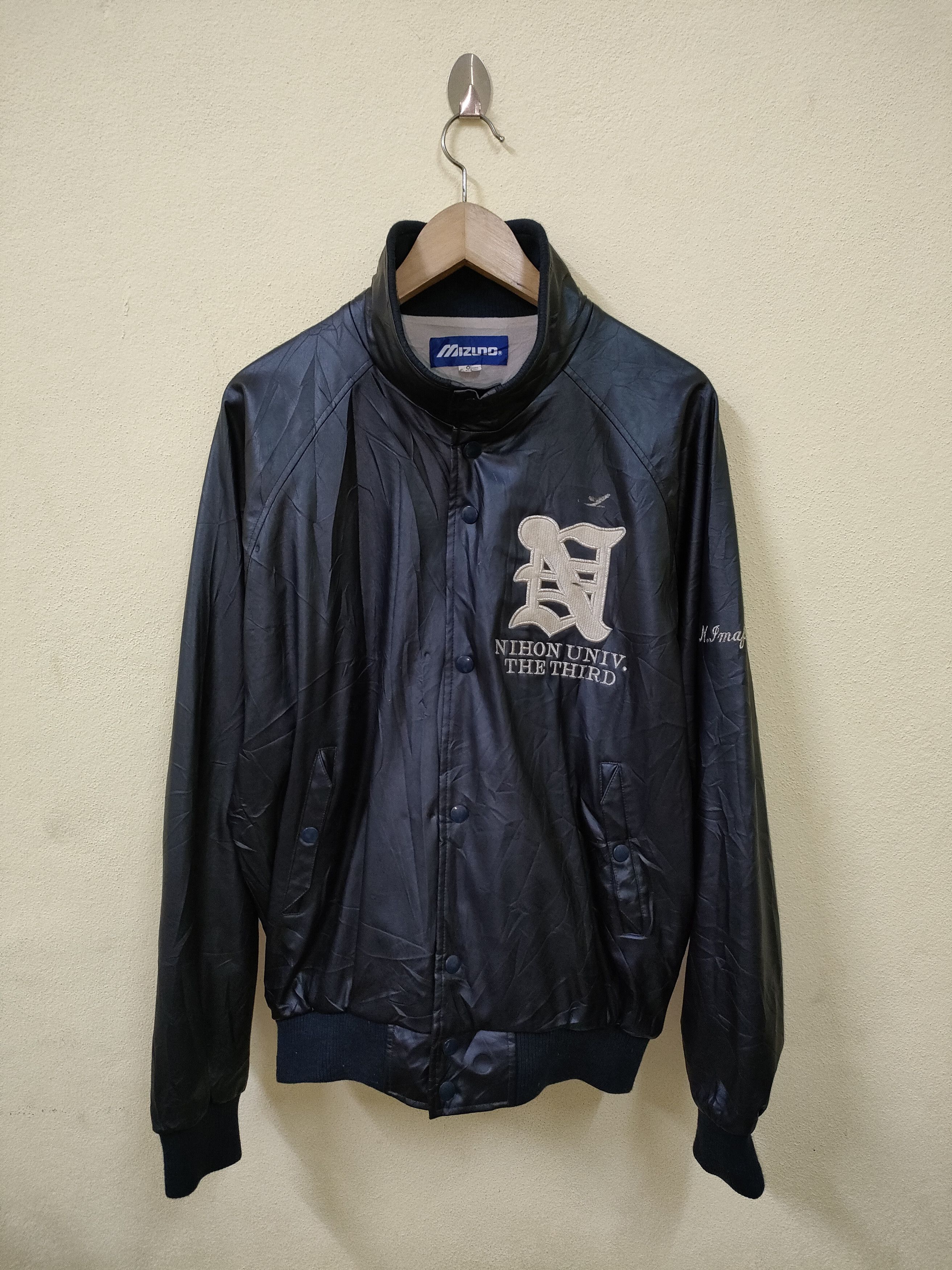 Mizuno × Vintage Vintage Mizuno University Bombers Jacket Size US XL / EU 56 / 4 - 1 Thumbnail