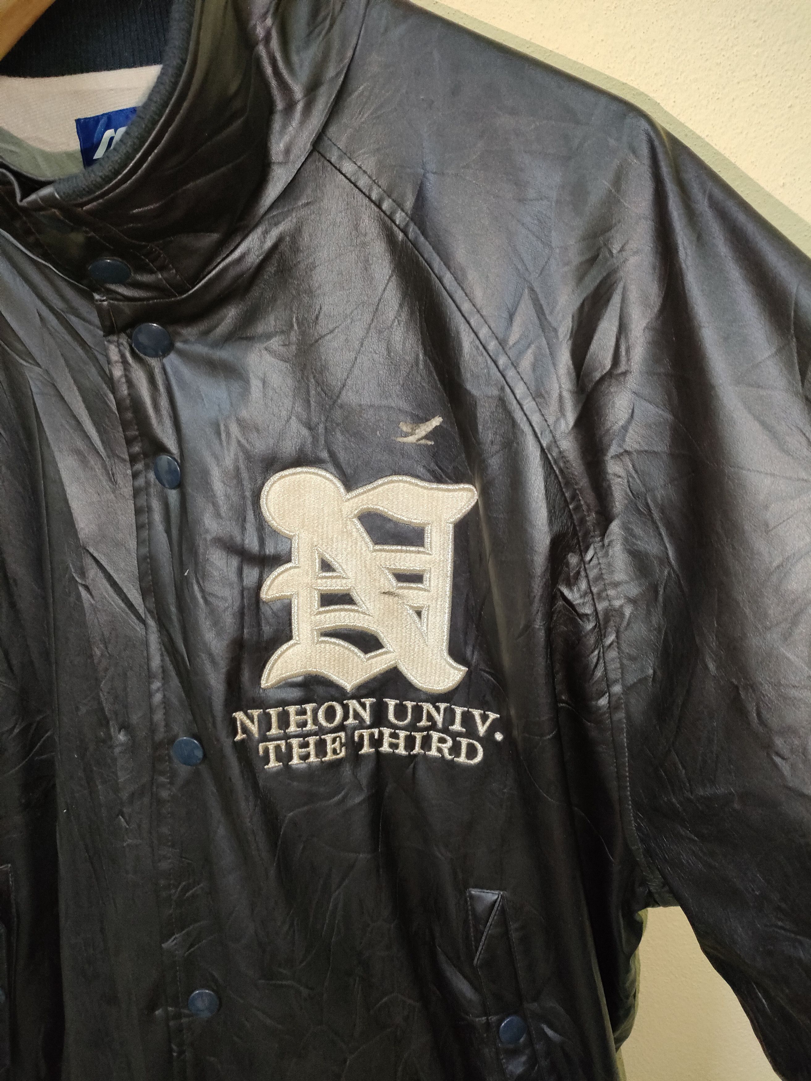 Mizuno × Vintage Vintage Mizuno University Bombers Jacket Size US XL / EU 56 / 4 - 4 Thumbnail