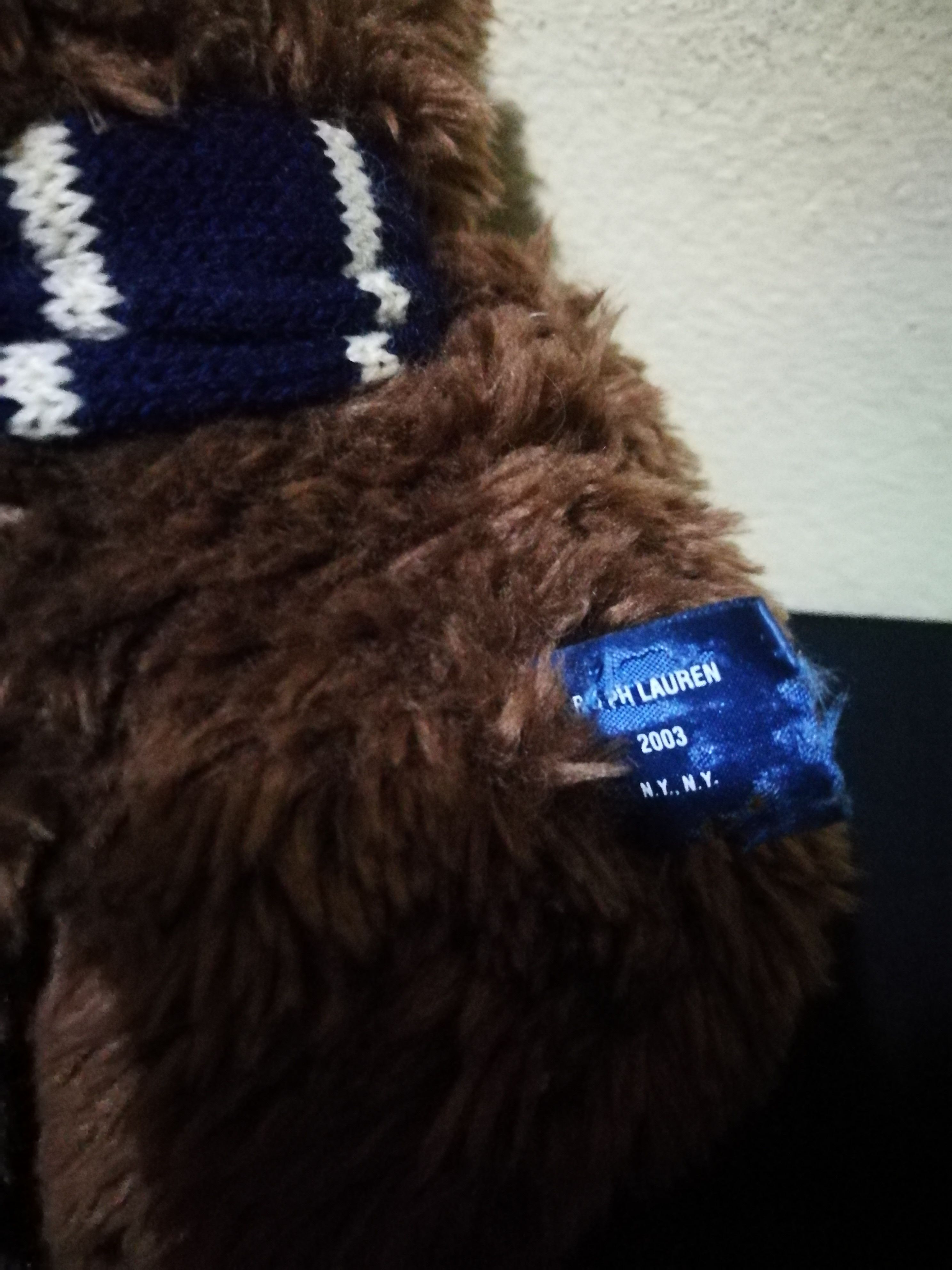 Polo Ralph Lauren × Vintage Vintage POLO RALPH LAUREN Teddy Bear Size ONE SIZE - 2 Thumbnail