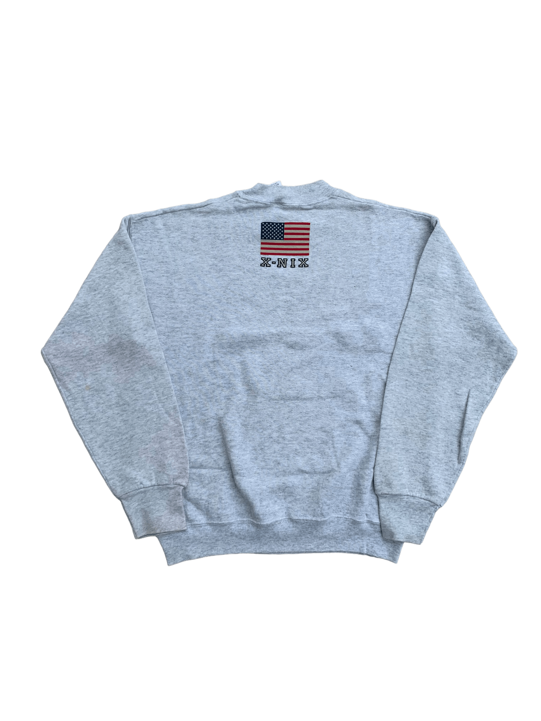 Vintage Vintage 80s USA & Flag Logo Sweatshirt Size US S / EU 44-46 / 1 - 2 Thumbnail