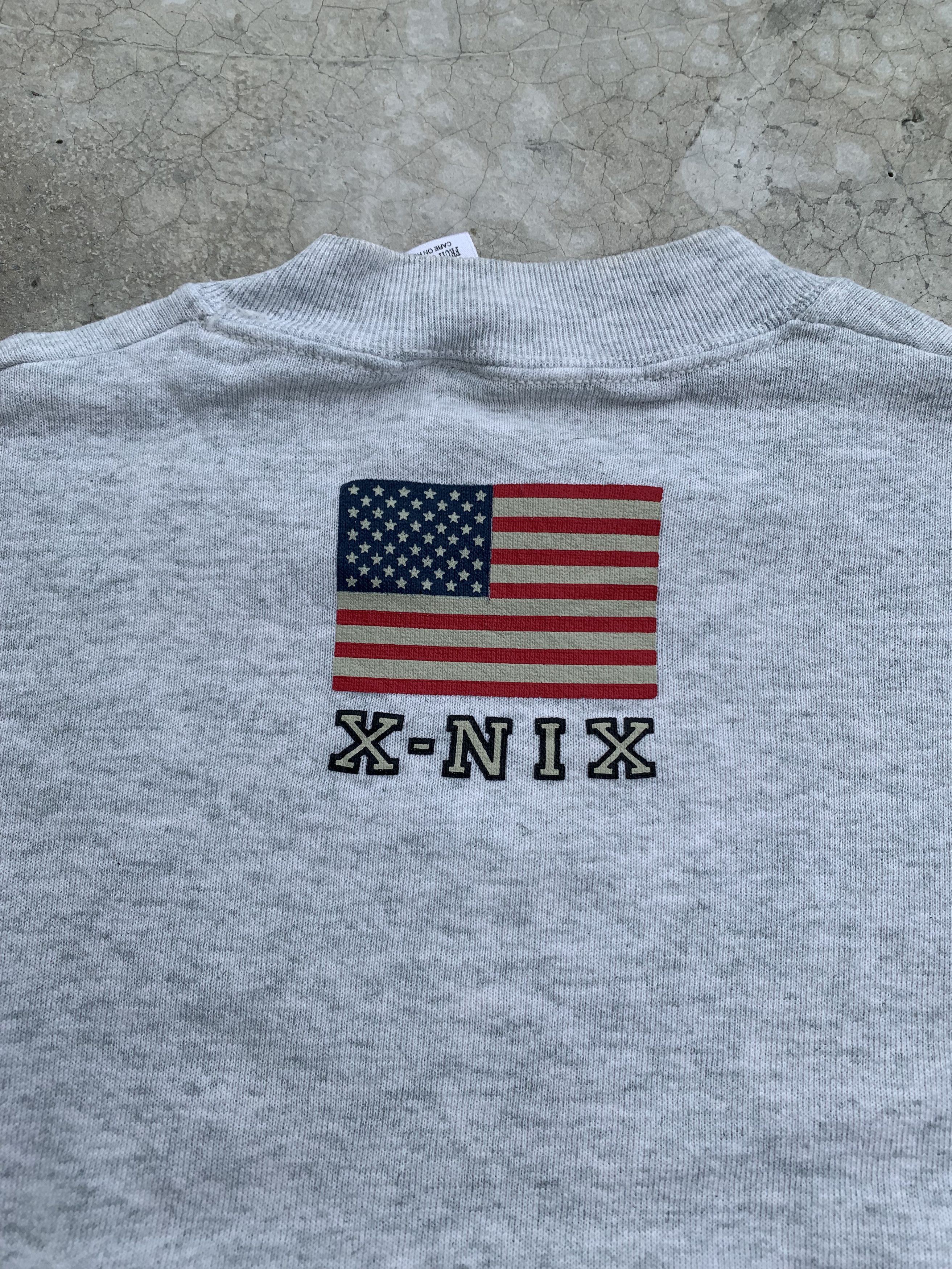 Vintage Vintage 80s USA & Flag Logo Sweatshirt Size US S / EU 44-46 / 1 - 7 Thumbnail