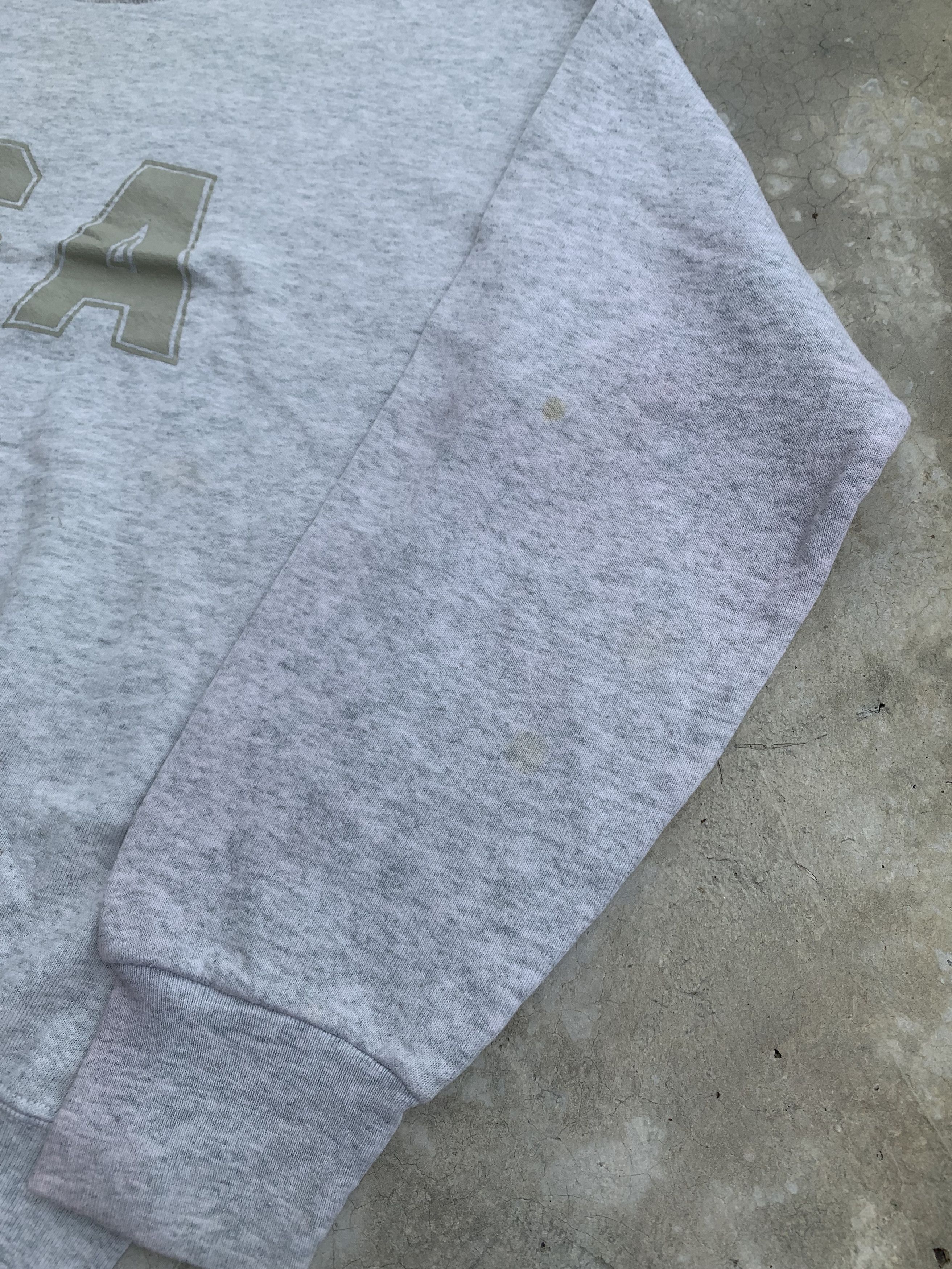 Vintage Vintage 80s USA & Flag Logo Sweatshirt Size US S / EU 44-46 / 1 - 4 Thumbnail