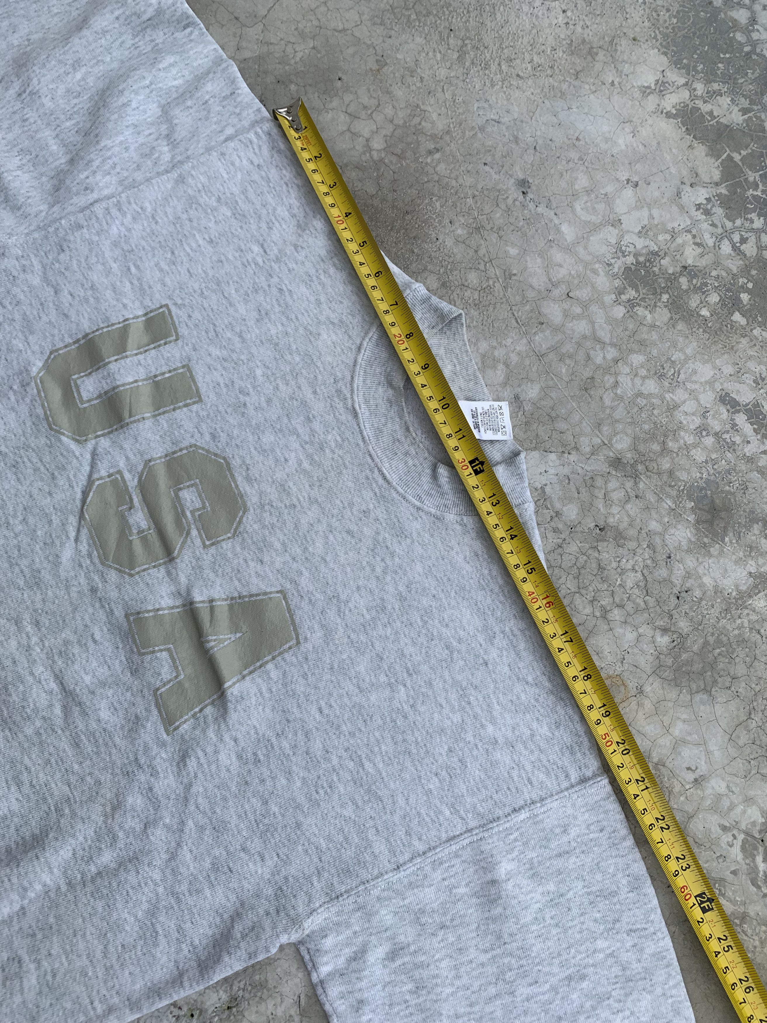 Vintage Vintage 80s USA & Flag Logo Sweatshirt Size US S / EU 44-46 / 1 - 9 Thumbnail