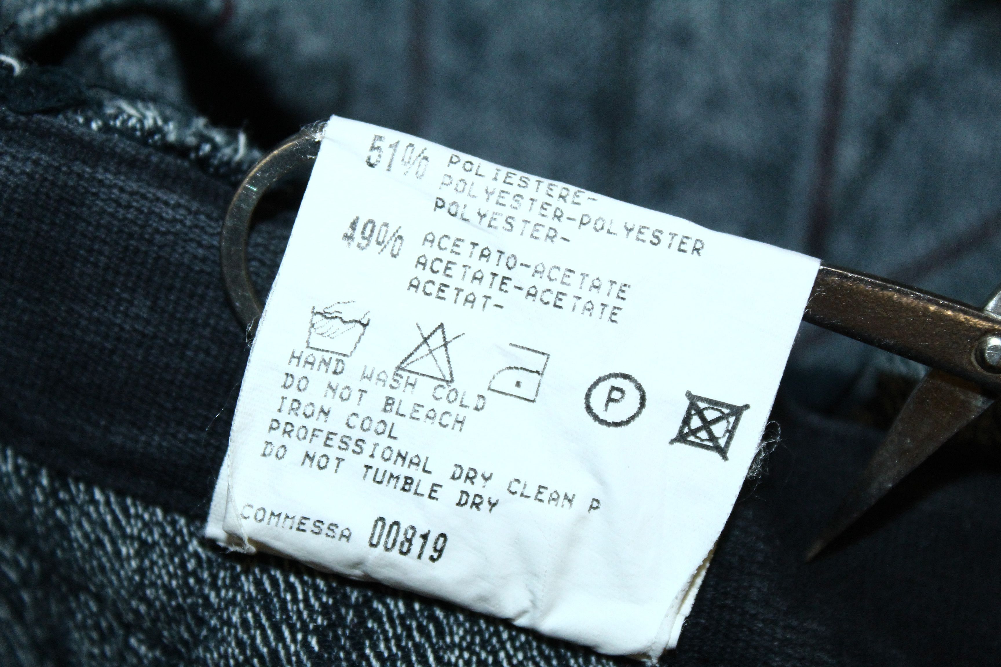 Marithe + Francois Girbaud RARE🔥 M+FG deconstructed asymmetric hickory denim skirt Size 26" / US 2 / IT 38 - 17 Thumbnail