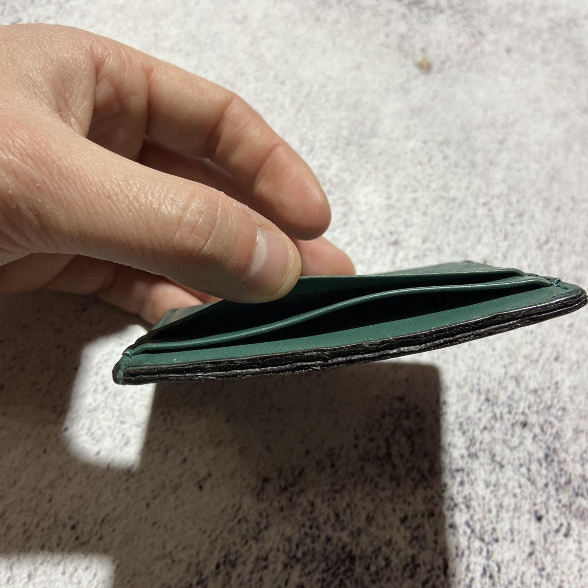 Gucci Gucci Guccissima Monogram Card Holder / Wallet Size ONE SIZE - 5 Thumbnail