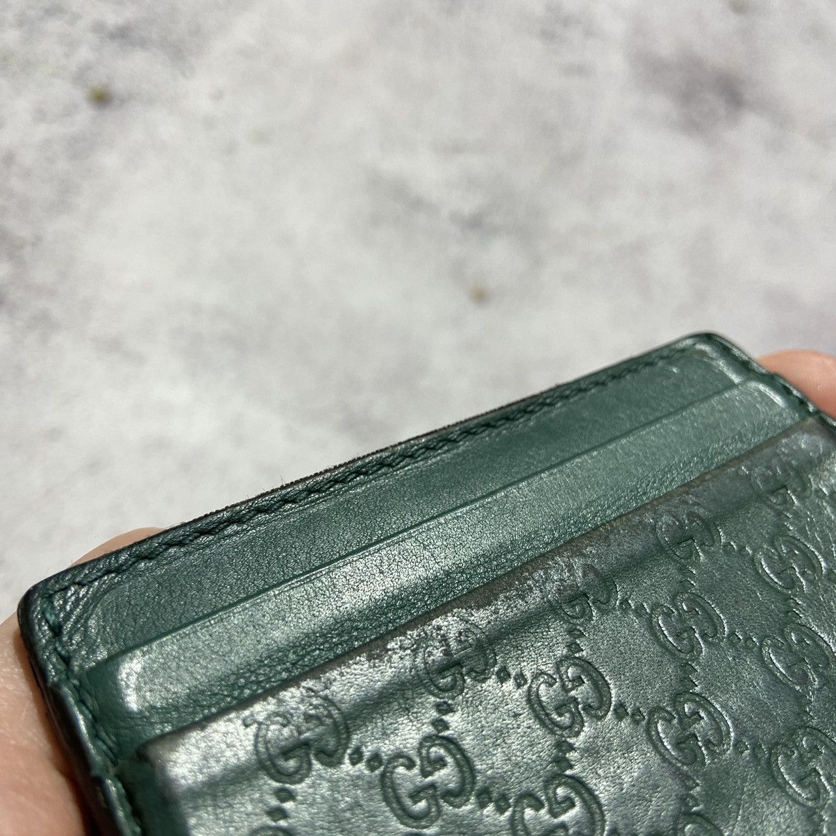 Gucci Gucci Guccissima Monogram Card Holder / Wallet Size ONE SIZE - 4 Thumbnail