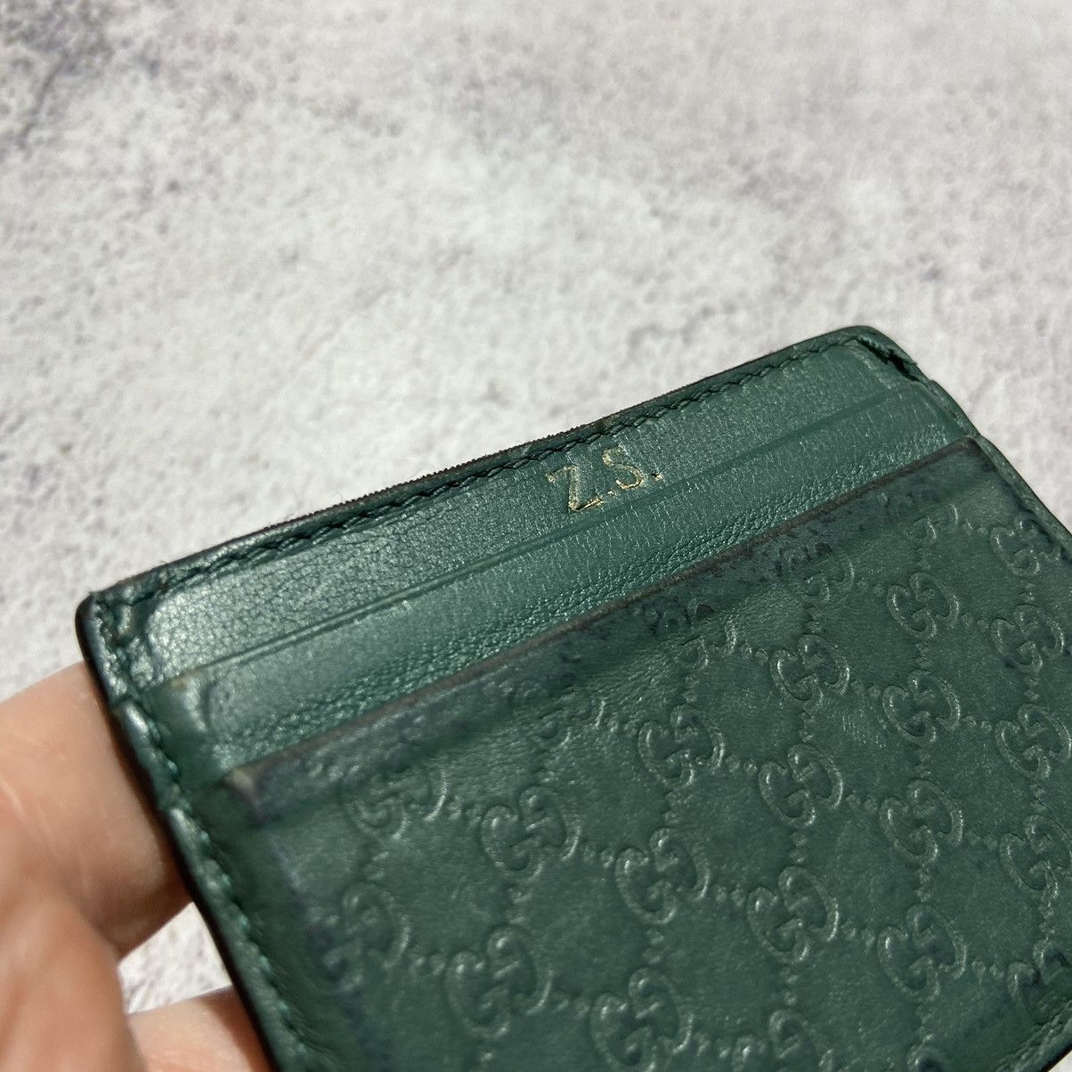 Gucci Gucci Guccissima Monogram Card Holder / Wallet Size ONE SIZE - 11 Thumbnail