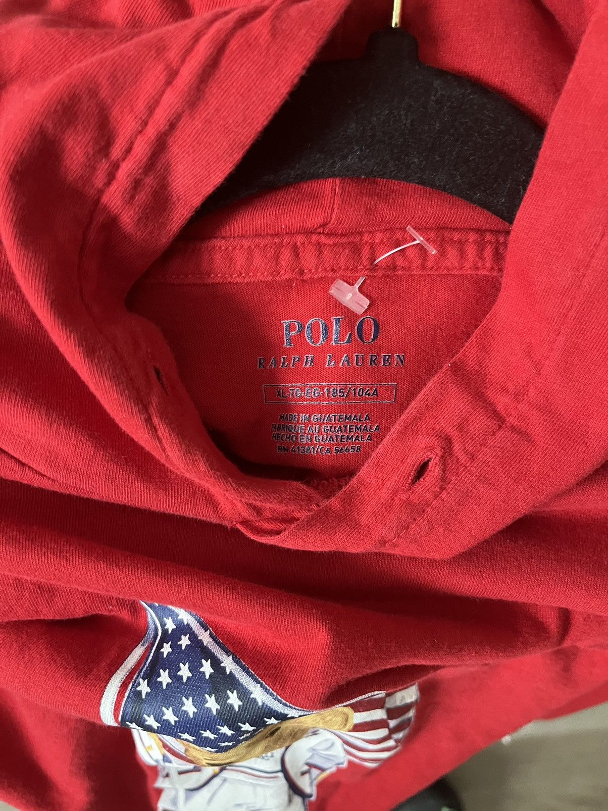 Polo Ralph Lauren Polo Bear by Polo Ralph Lauren Lightweight hoodie Size US XL / EU 56 / 4 - 3 Thumbnail