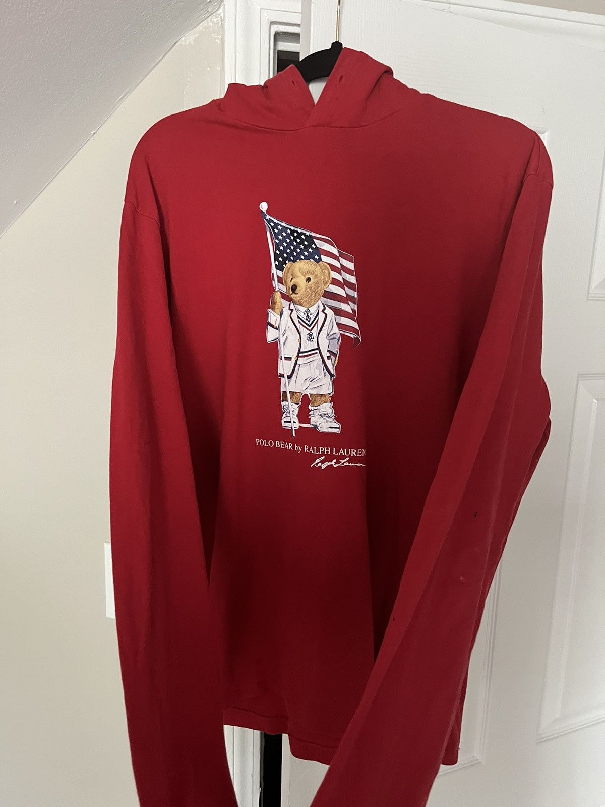 Polo Ralph Lauren Polo Bear by Polo Ralph Lauren Lightweight hoodie Size US XL / EU 56 / 4 - 4 Thumbnail