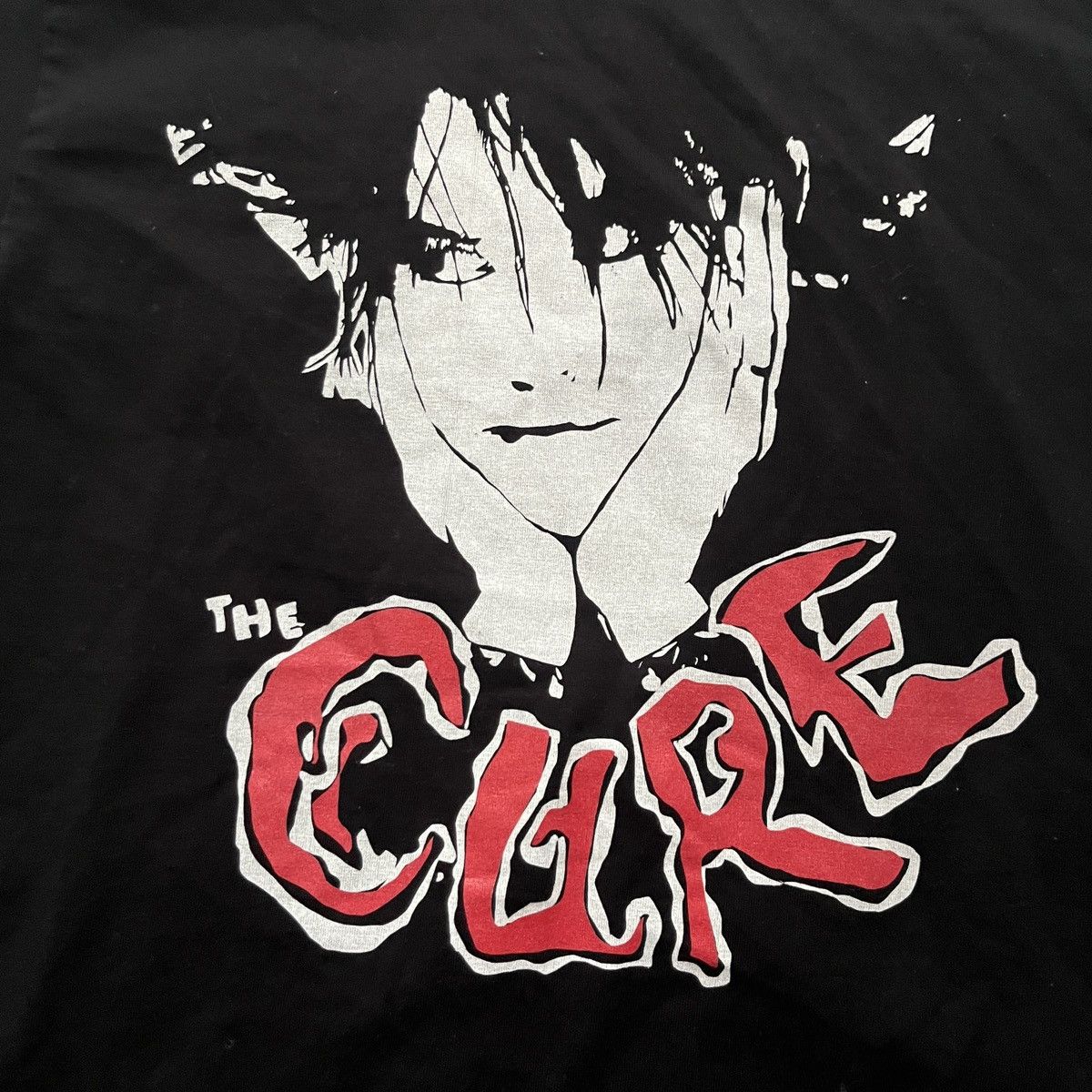 the cure band tee