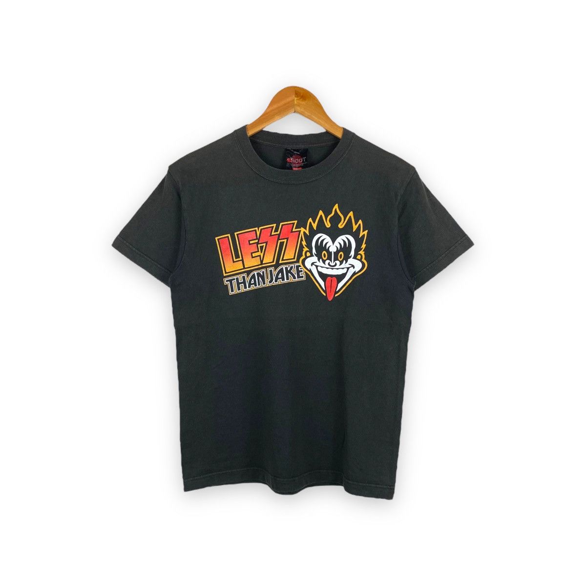 LESS THAN JAKE BAND T SHIRT AMERICAN SKA PUNK KISS STYLE