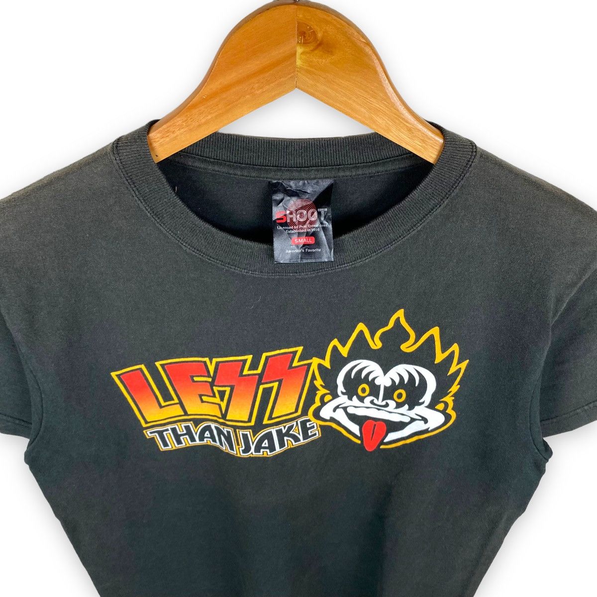 LESS THAN JAKE BAND T SHIRT AMERICAN SKA PUNK KISS STYLE