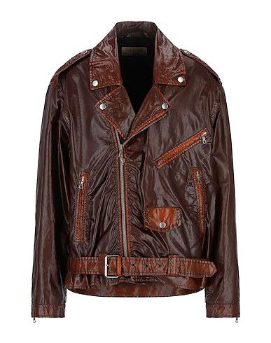 Dries Van Noten Biker Jacket in Brown Size US M / EU 48-50 / 2 - 1 Thumbnail