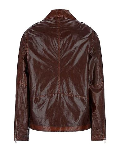 Dries Van Noten Biker Jacket in Brown Size US M / EU 48-50 / 2 - 2 Thumbnail