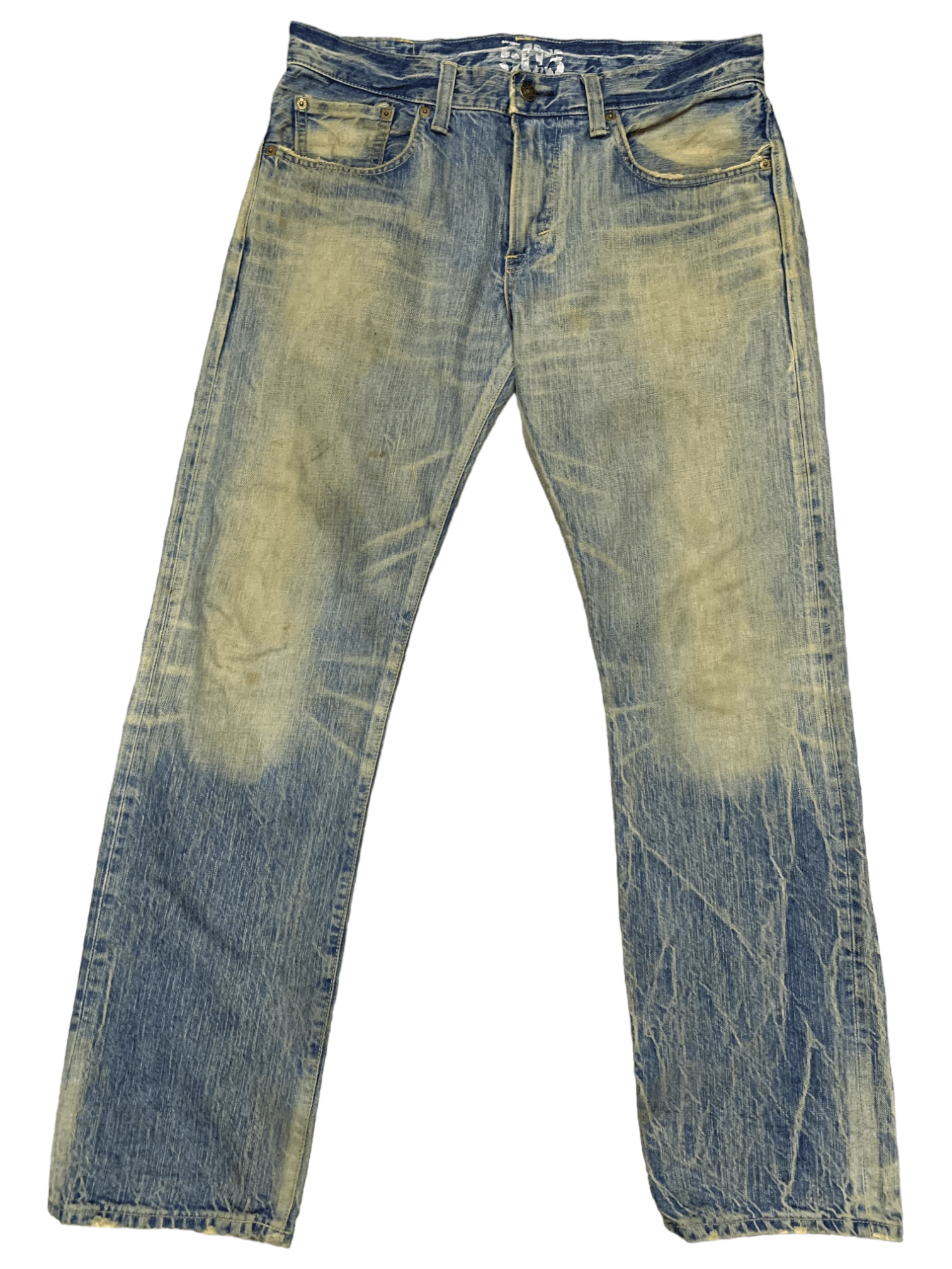 Edwin Vintage Japanese Edwin Mud Wash Baggy Style Jeans Size US 36 / EU 52 - 1 Thumbnail