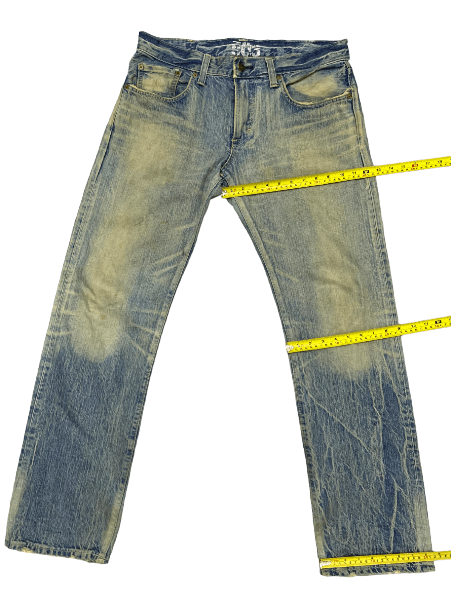Edwin Vintage Japanese Edwin Mud Wash Baggy Style Jeans Size US 36 / EU 52 - 11 Thumbnail