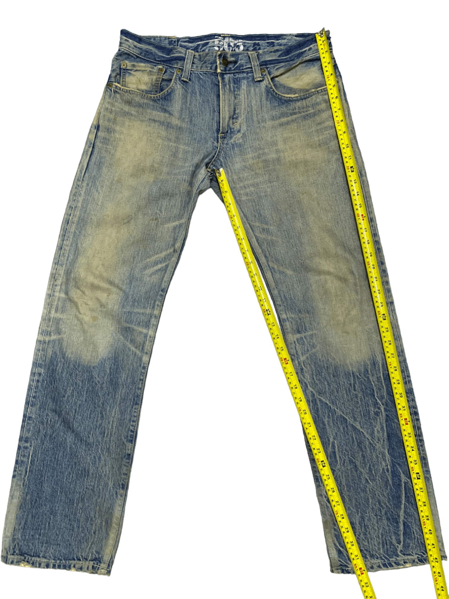 Edwin Vintage Japanese Edwin Mud Wash Baggy Style Jeans Size US 36 / EU 52 - 10 Thumbnail