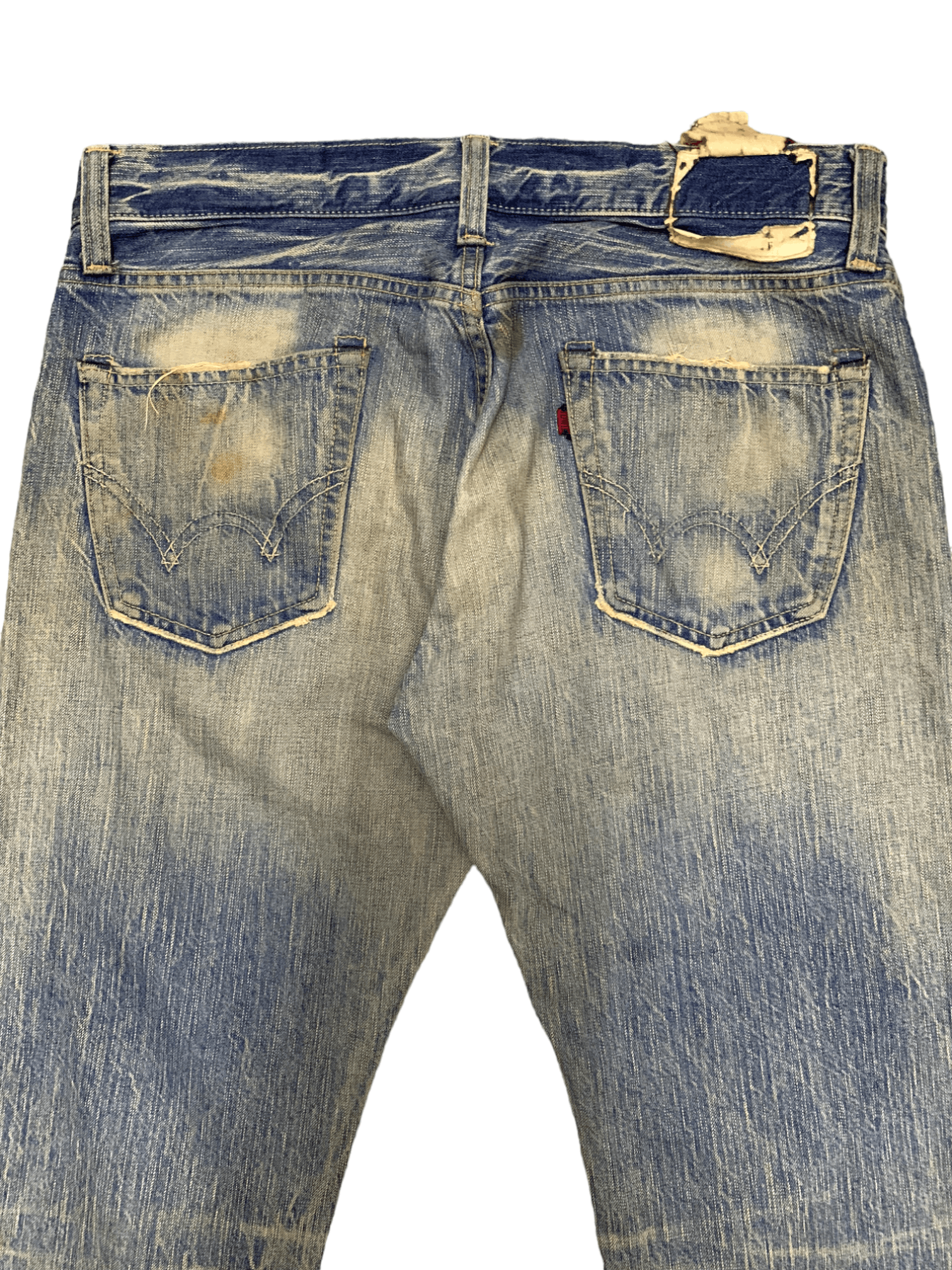 Edwin Vintage Japanese Edwin Mud Wash Baggy Style Jeans Size US 36 / EU 52 - 8 Thumbnail