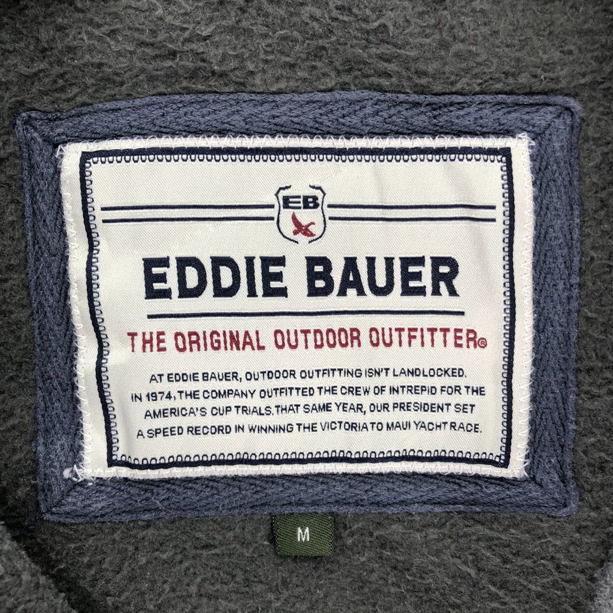 Eddie Bauer Eddie Bauer Autumn Winter Zipper Jacket Size US L / EU 52-54 / 3 - 12 Thumbnail