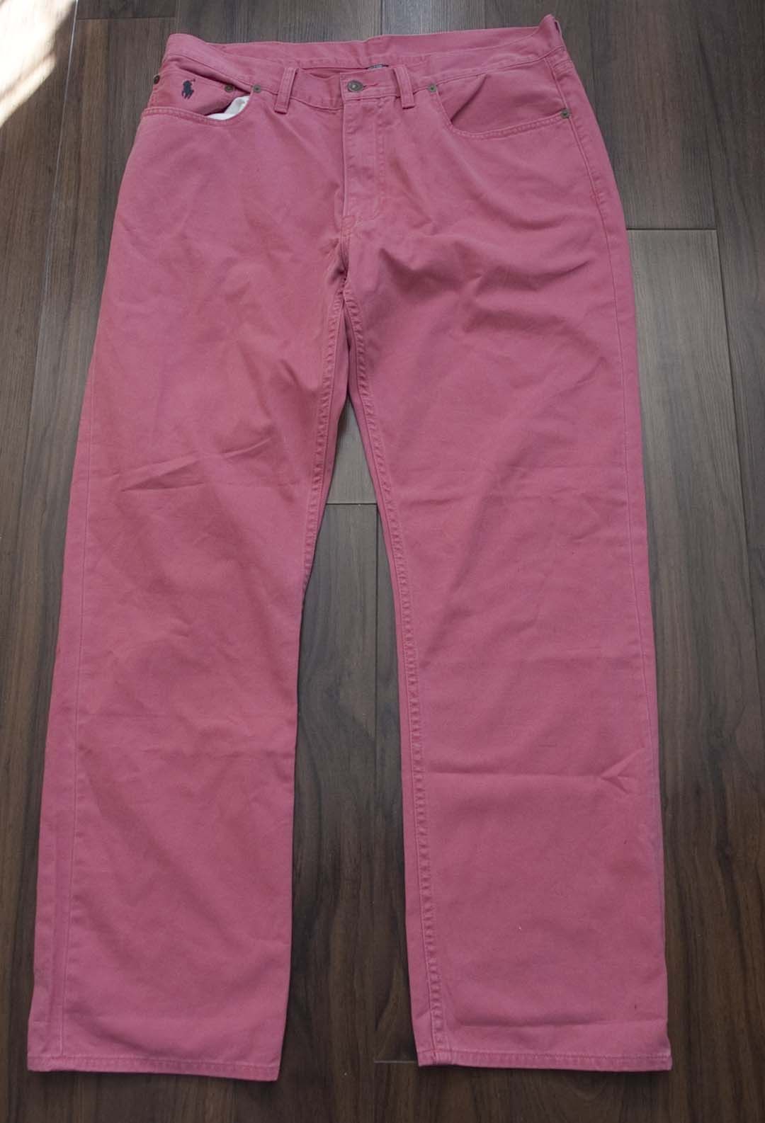 Ralph Lauren Ralph Lauren Pants Pink 650 Straight Size 34x30 Size US 34 / EU 50 - 1 Thumbnail