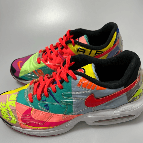 Nike Nike Air Max 2 Light QS, BV7406-001, Black/Bright Crimson, M Size US 12 / EU 45 - 1 Thumbnail