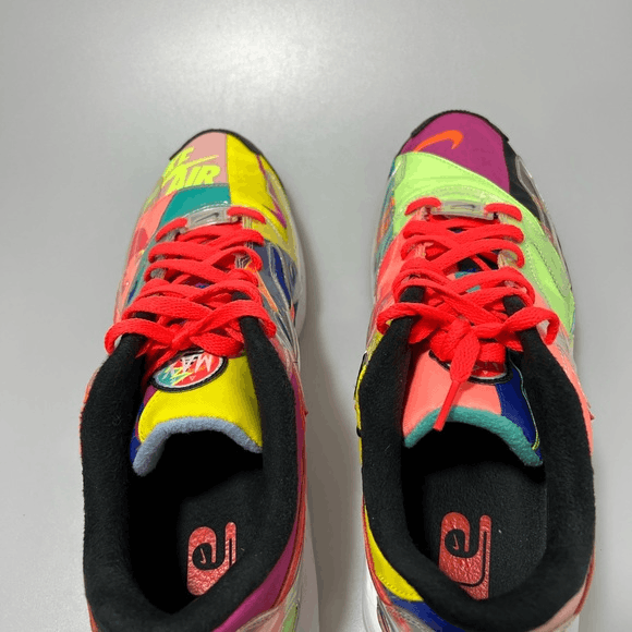 Nike Nike Air Max 2 Light QS, BV7406-001, Black/Bright Crimson, M Size US 12 / EU 45 - 4 Thumbnail