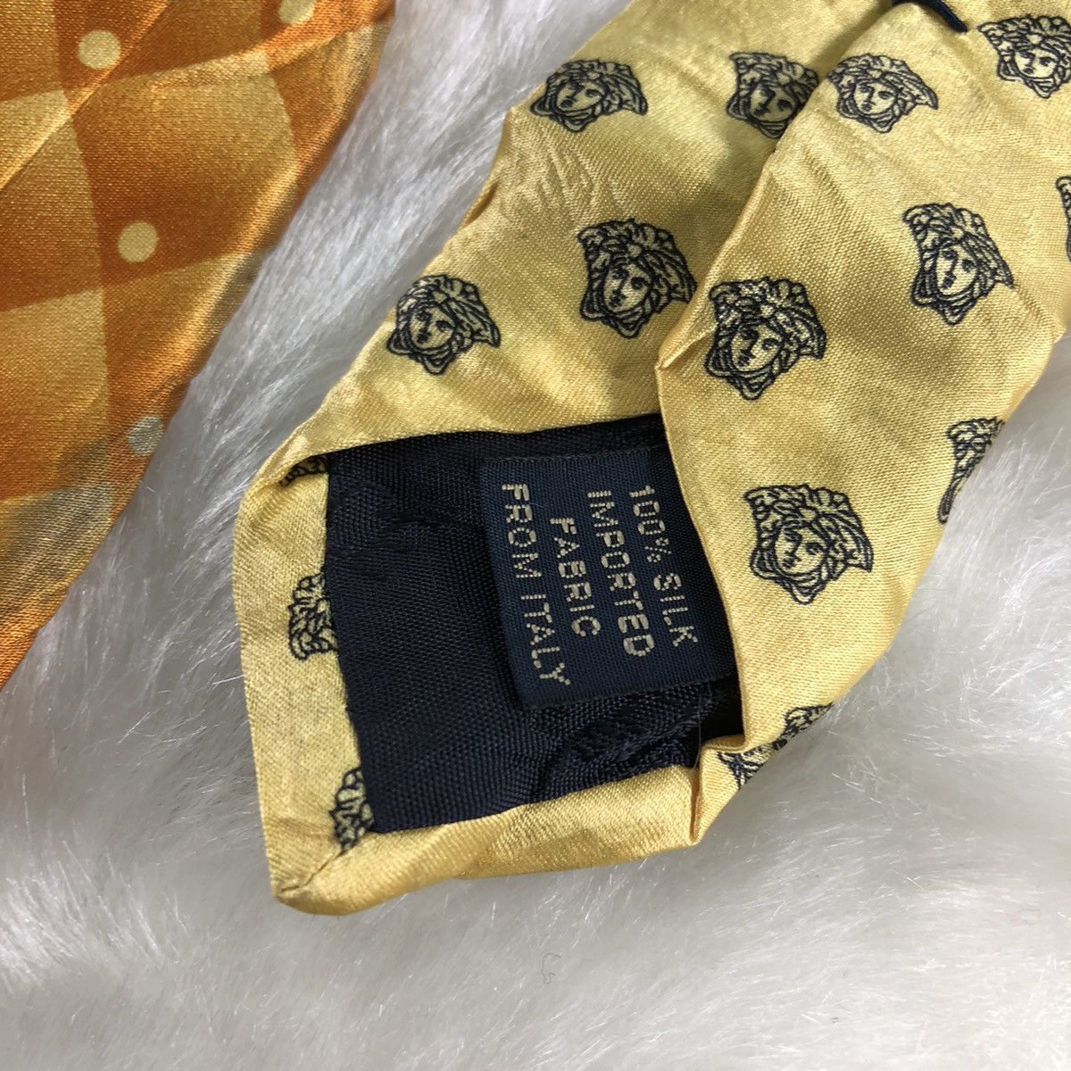 Versace Vintage Versace monogram Silk Tie Size ONE SIZE - 6 Thumbnail