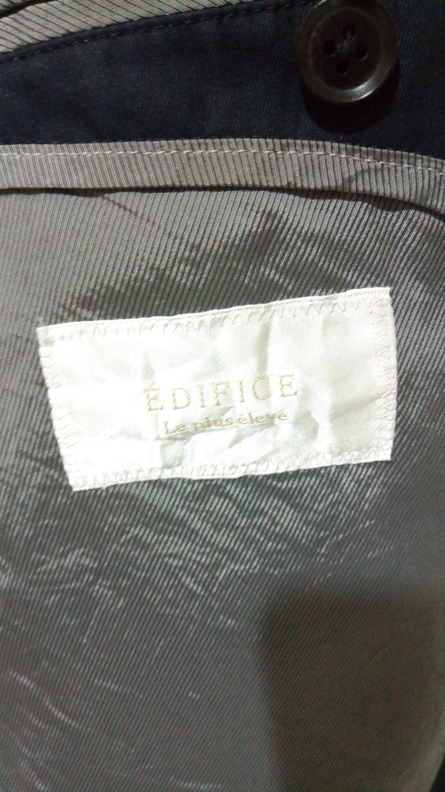 Edifice Japan Blazer Casual Jacket Edifice size S fits M Size US S / EU 44-46 / 1 - 13 Thumbnail