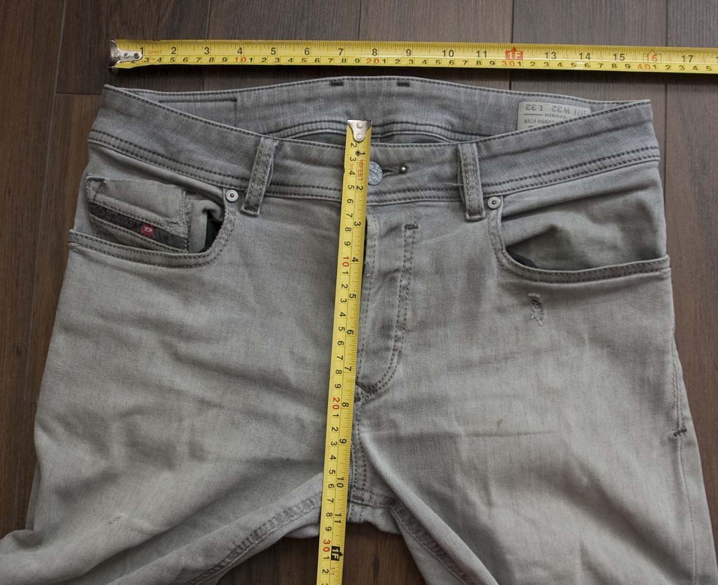 Diesel * Diesel Sleenker Jeans Distressed Size 32x32 Size US 32 / EU 48 - 6 Thumbnail
