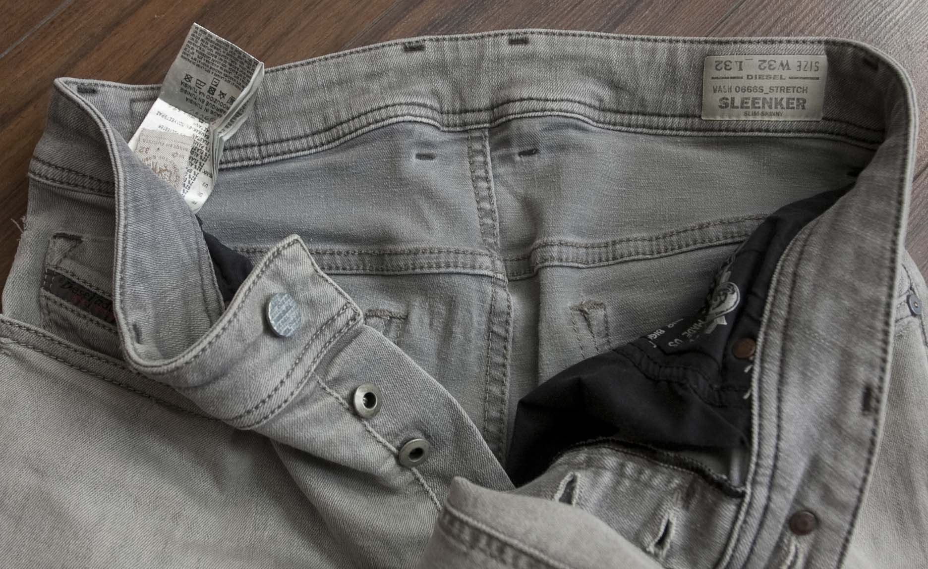 Diesel * Diesel Sleenker Jeans Distressed Size 32x32 Size US 32 / EU 48 - 8 Thumbnail