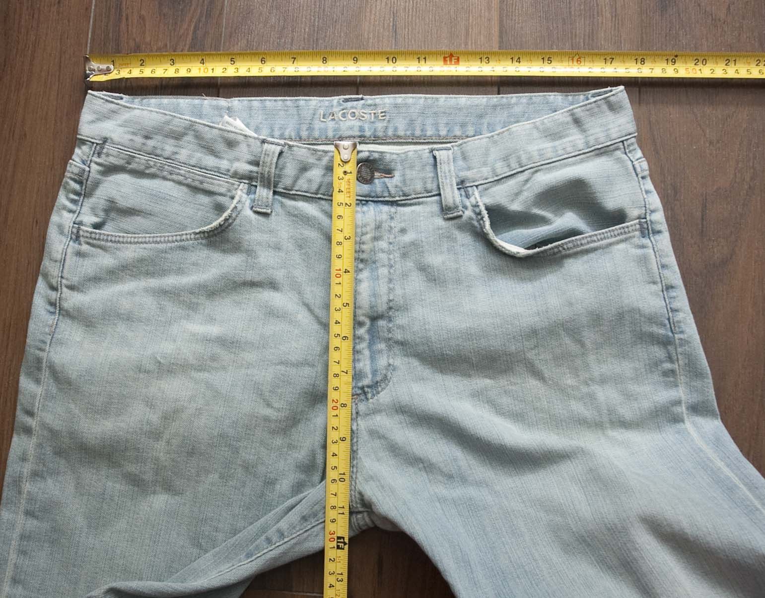 Lacoste Lacoste Jeans Distressed Size 35x31.5 Size US 35 - 5 Thumbnail