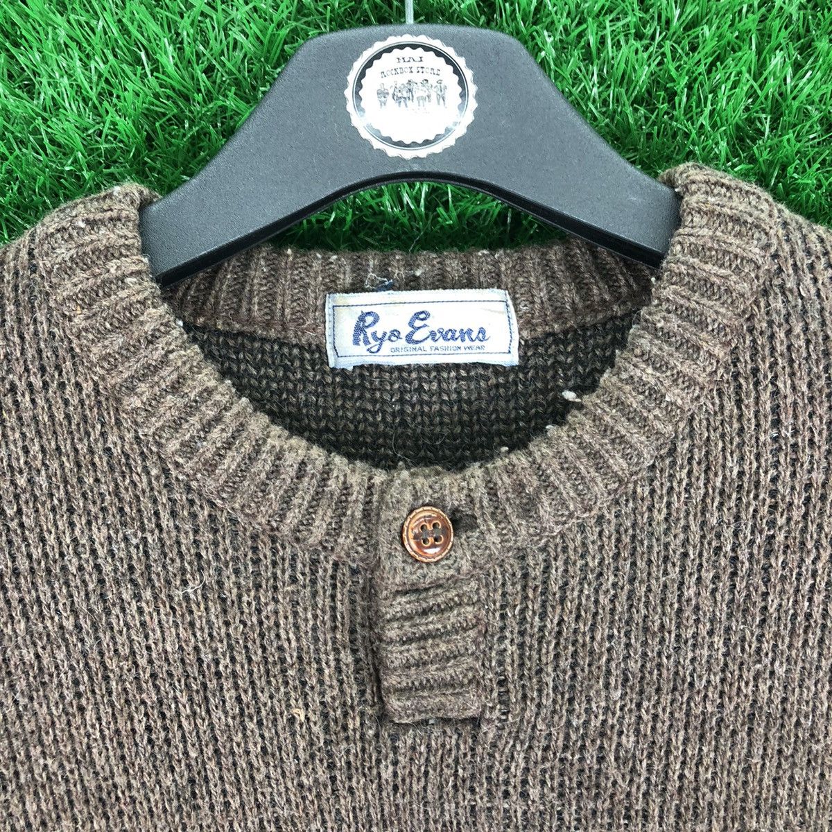 Aran Isles Knitwear Vintage 80's Knit Sweater Pullover by Ryo Evana Size US S / EU 44-46 / 1 - 7 Thumbnail