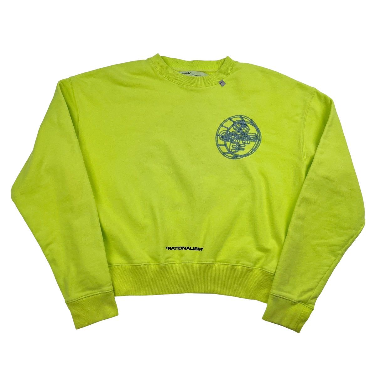 Off-White Off-White Rationalism Neon Sweatshirt Size US S / EU 44-46 / 1 - 2 Thumbnail