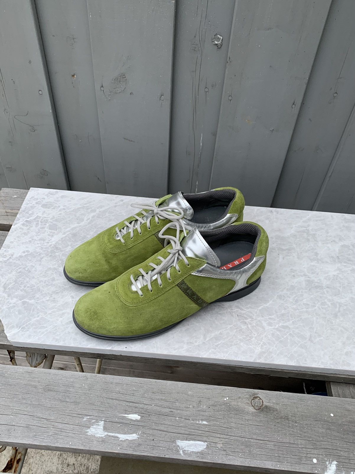 Prada × Streetwear × Vintage Prada Linea Rossa Sneakers