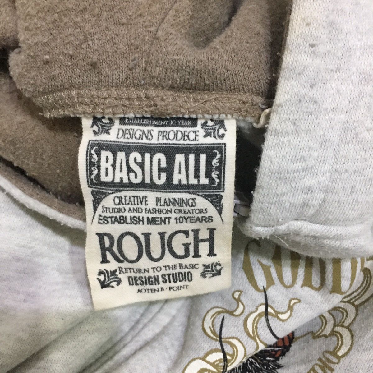 Designer × Japanese Brand Rough Hoodie size M Size US M / EU 48-50 / 2 - 7 Thumbnail