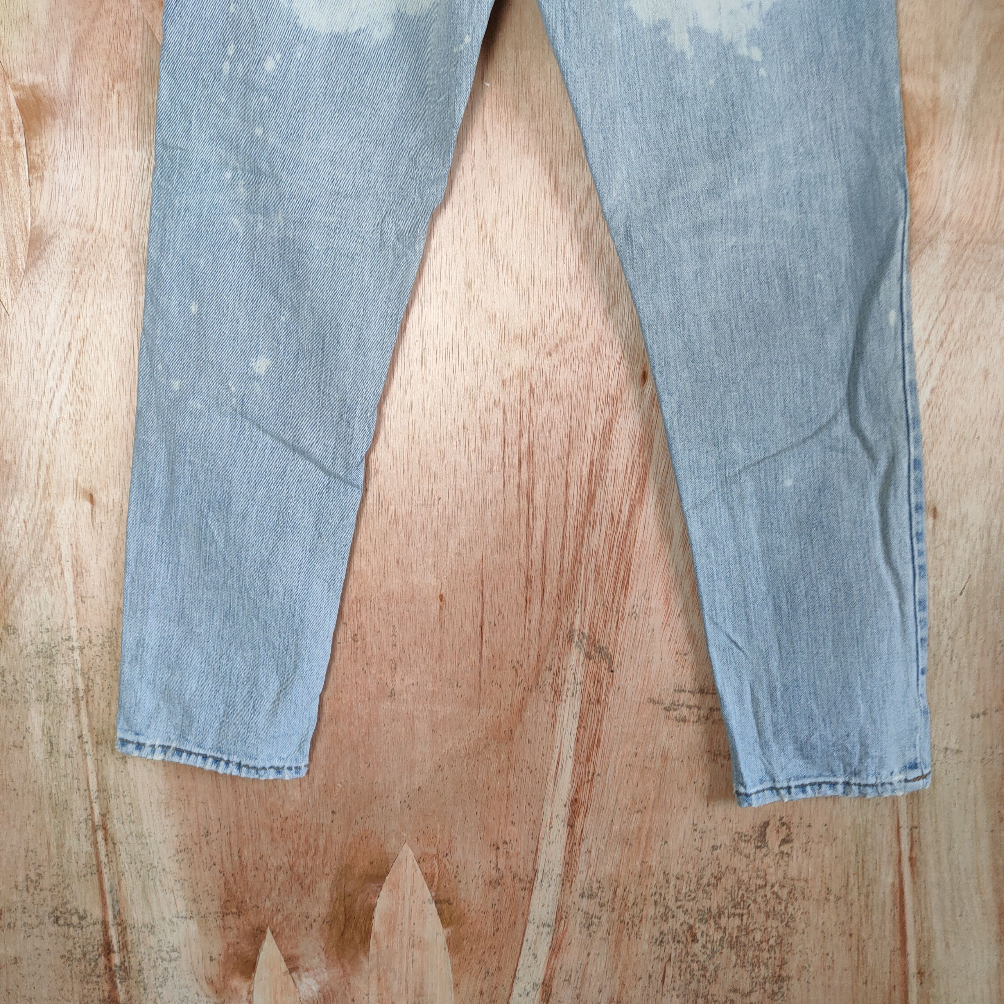 Japanese Brand × Vintage VINTAGE JAPANESE DISTRESSED RIPPED JEANS DENIM JEANS Size US 28 / EU 44 - 7 Thumbnail